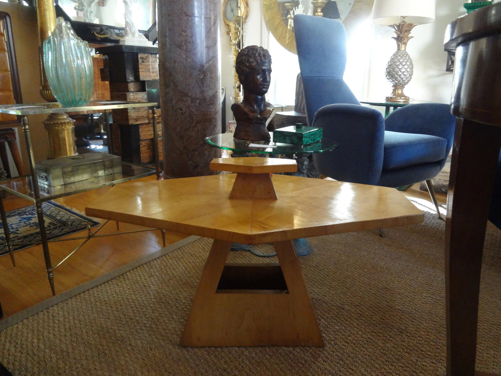 1930s French Art Deco Table Attributed to Jules Leleu - 8