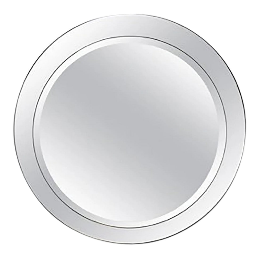 1960s Italian Modern Fontana Arte Style Beveled Mirror (1 of 8)