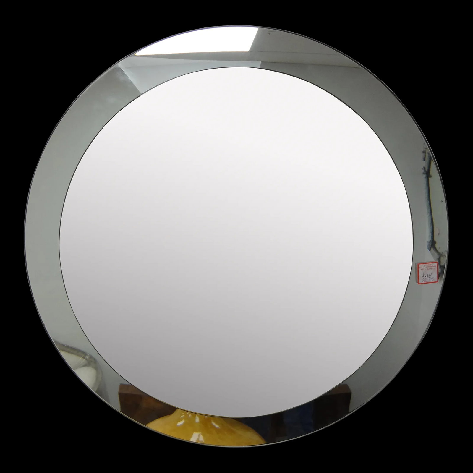 1960s Italian Modern Fontana Arte Style Beveled Mirror - 2
