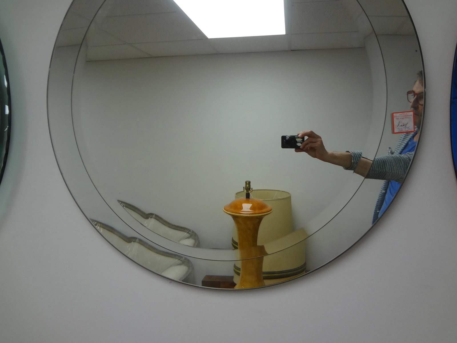 1960s Italian Modern Fontana Arte Style Beveled Mirror - 5