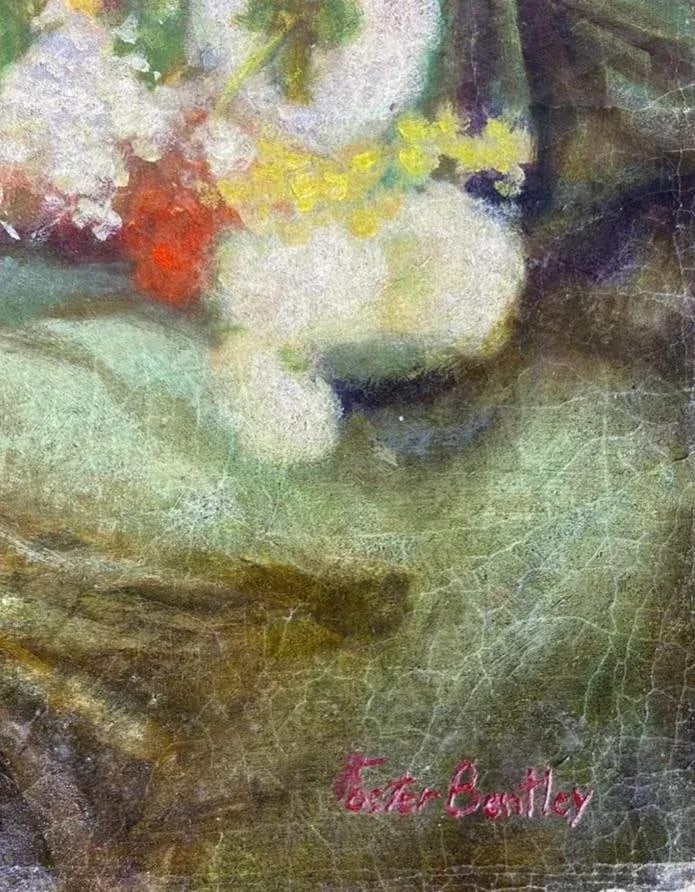 Dionysia by Foster Bentley Oil on Board - 4