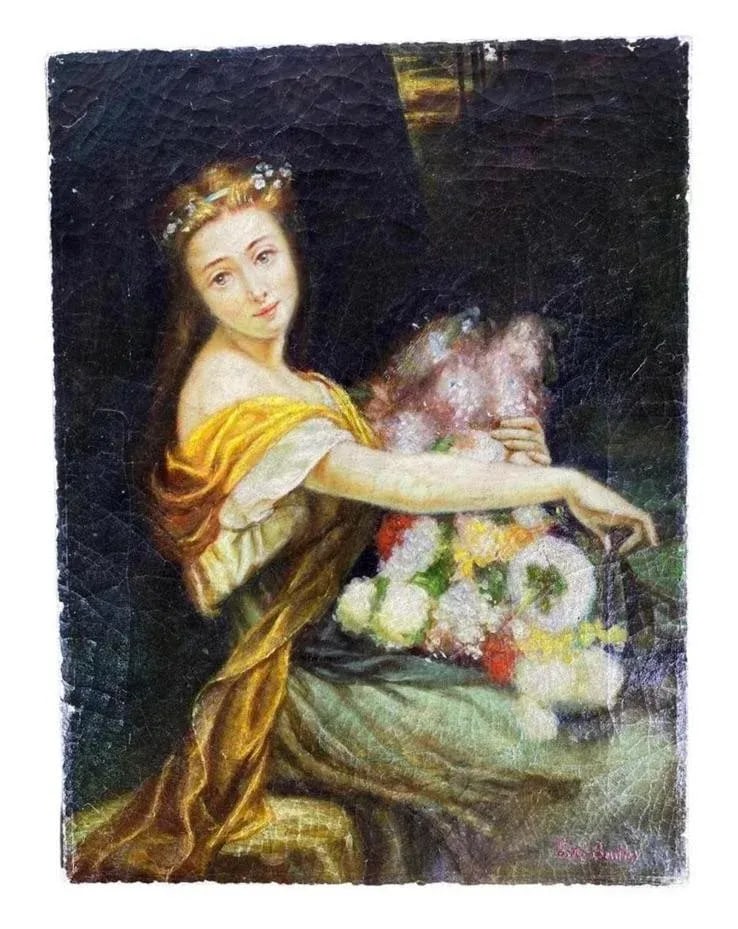 Dionysia by Foster Bentley Oil on Board - 5
