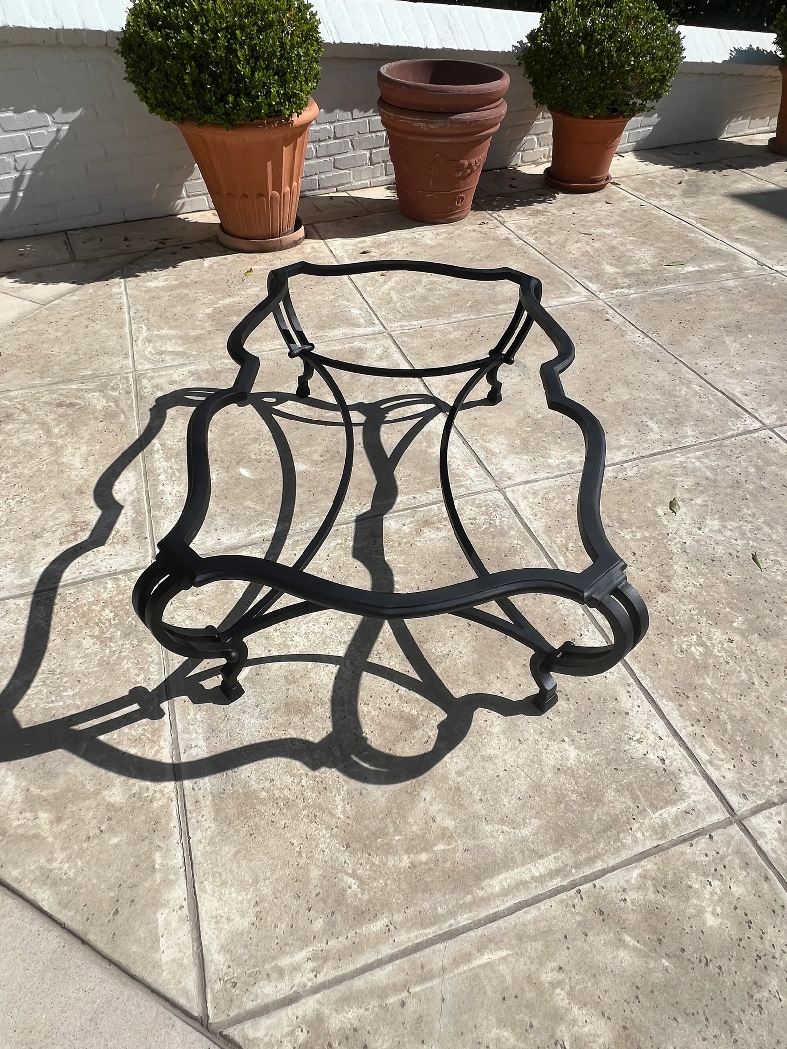 Late 20th Century Vintage Baroque Style Coffee Table Base - 2
