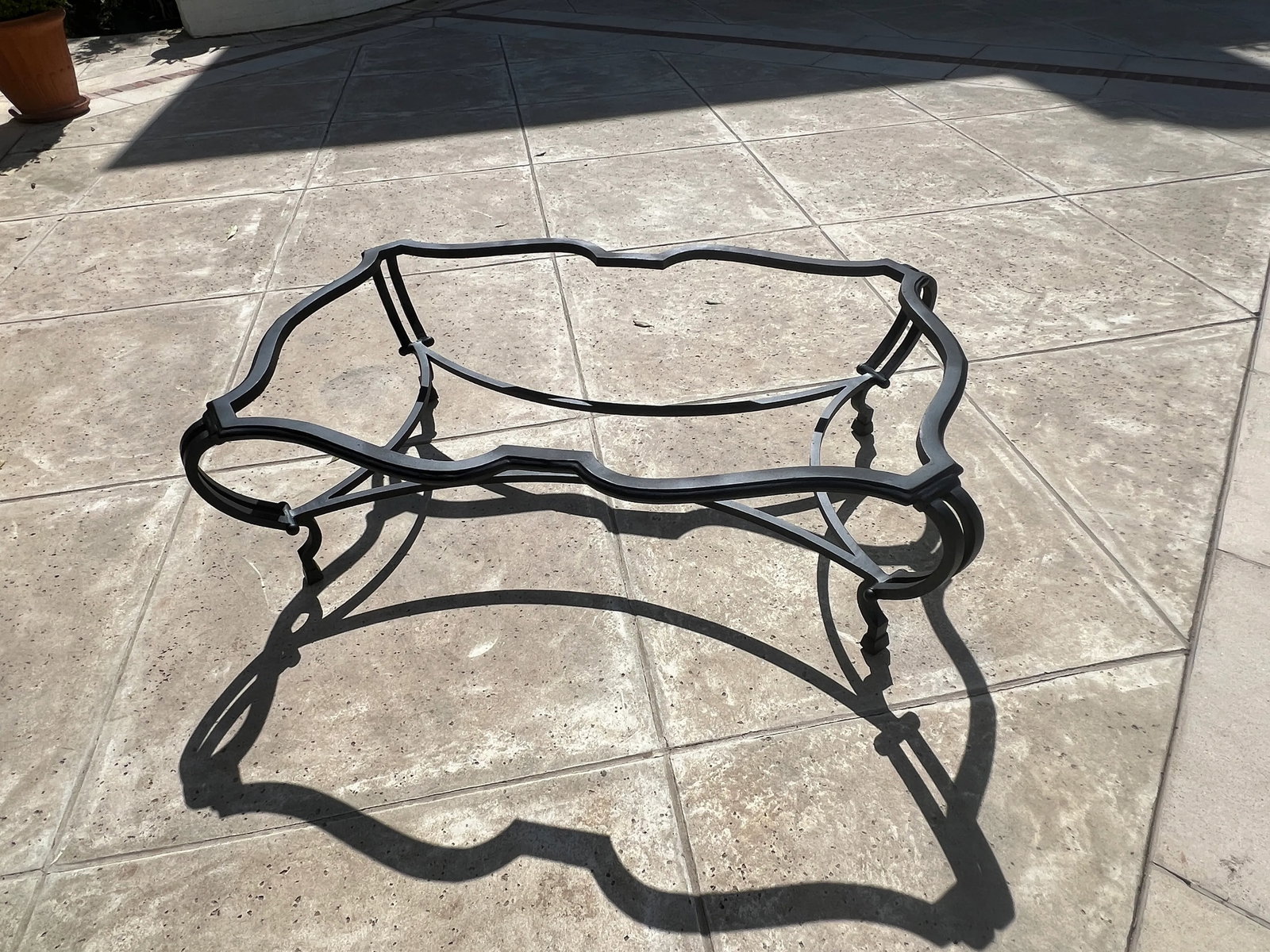 Late 20th Century Vintage Baroque Style Coffee Table Base - 3