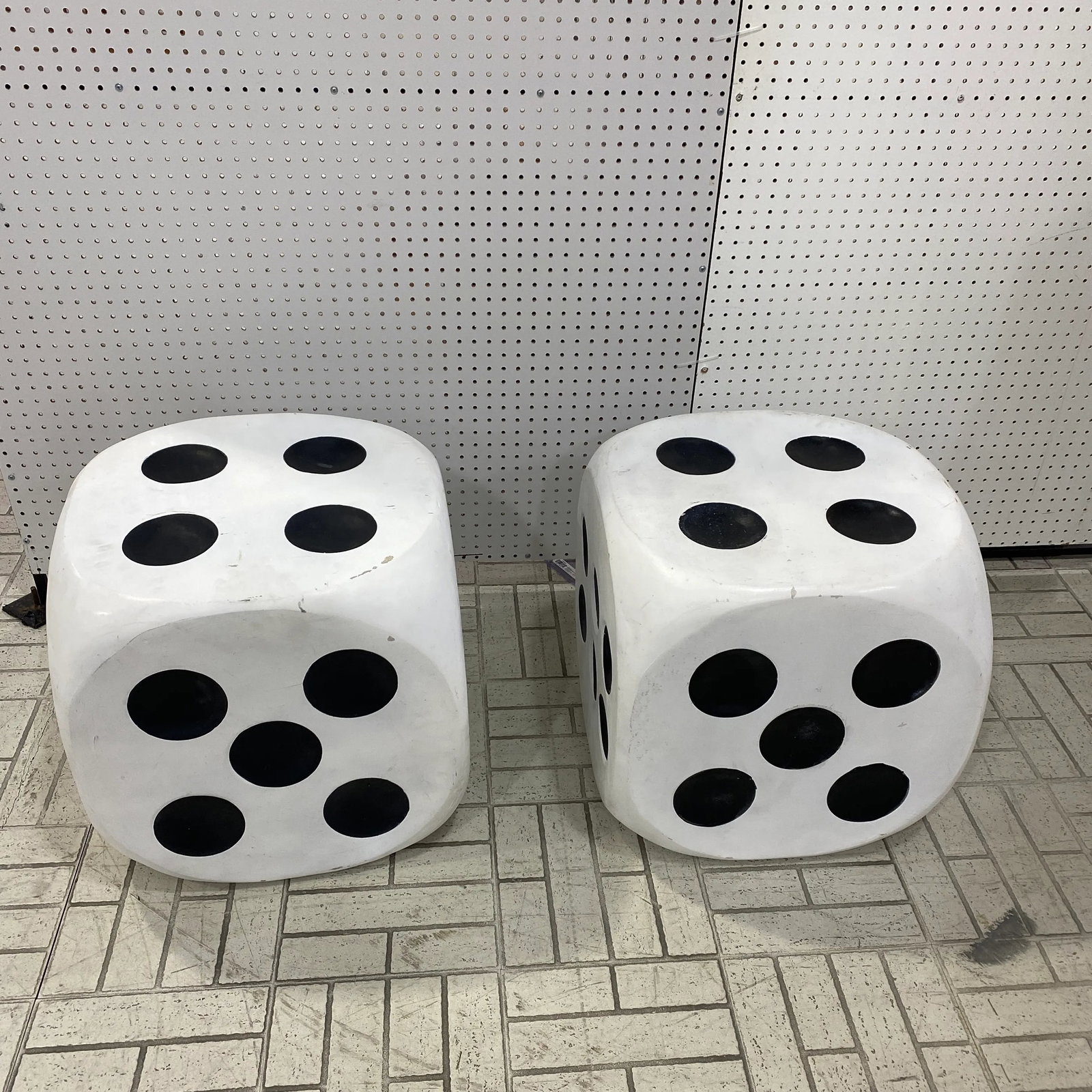 1970s MCM Dice End Tables ~ a Pair - 10