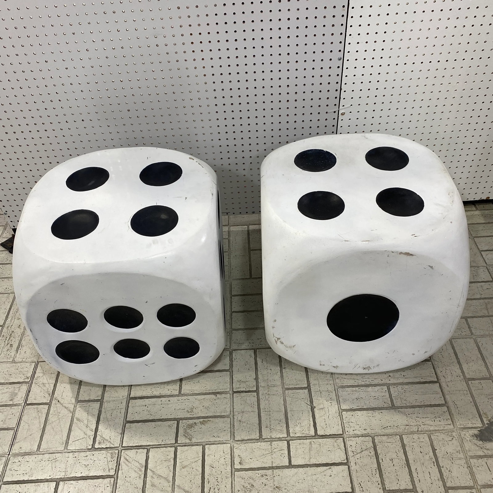1970s MCM Dice End Tables ~ a Pair - 6