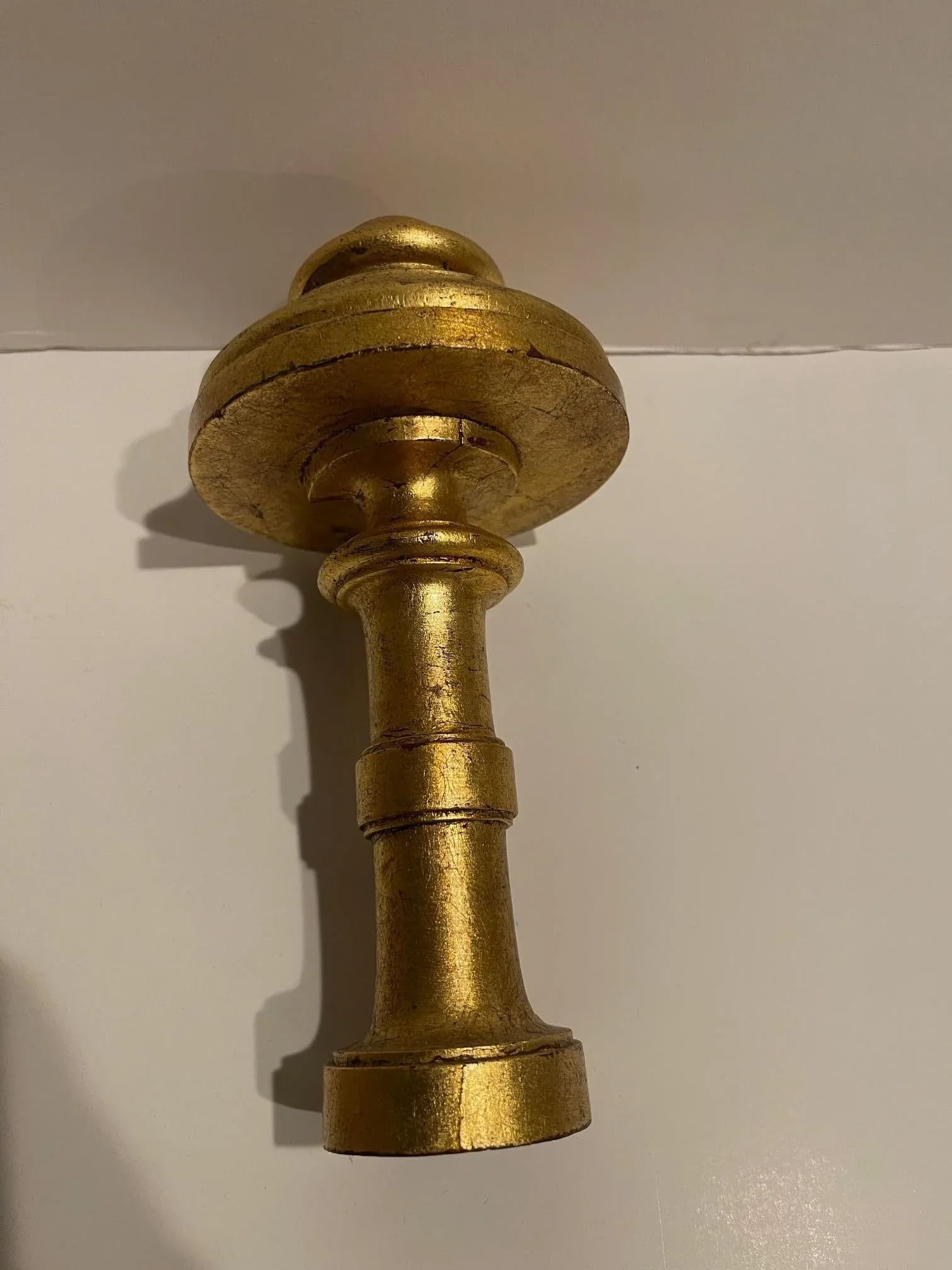 Gold Gilt Wood French Tie Backs, Late 19th Century - A Pair - 7