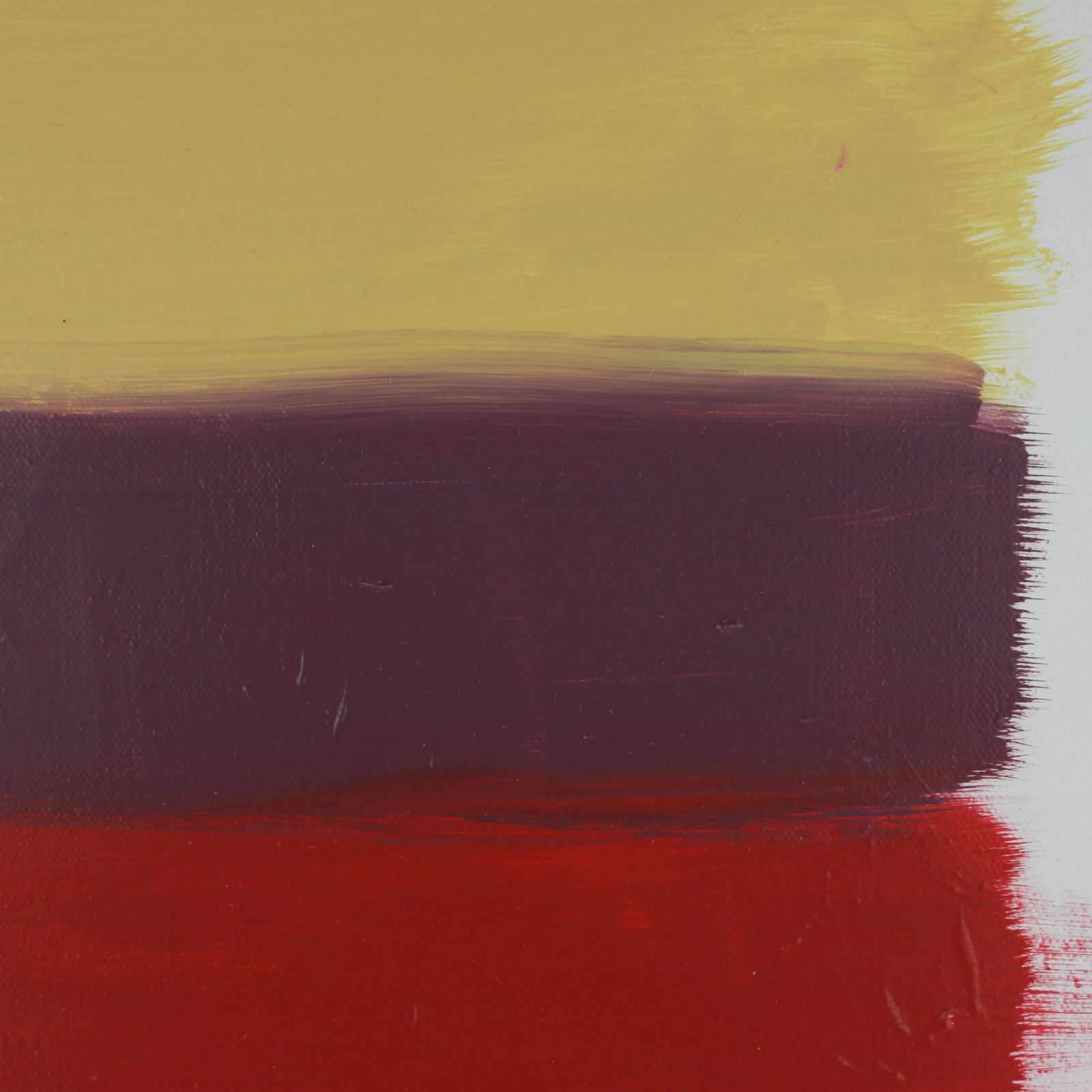 Triptych in Shades Contemporary Abstract Mixed-Media Painting - 2
