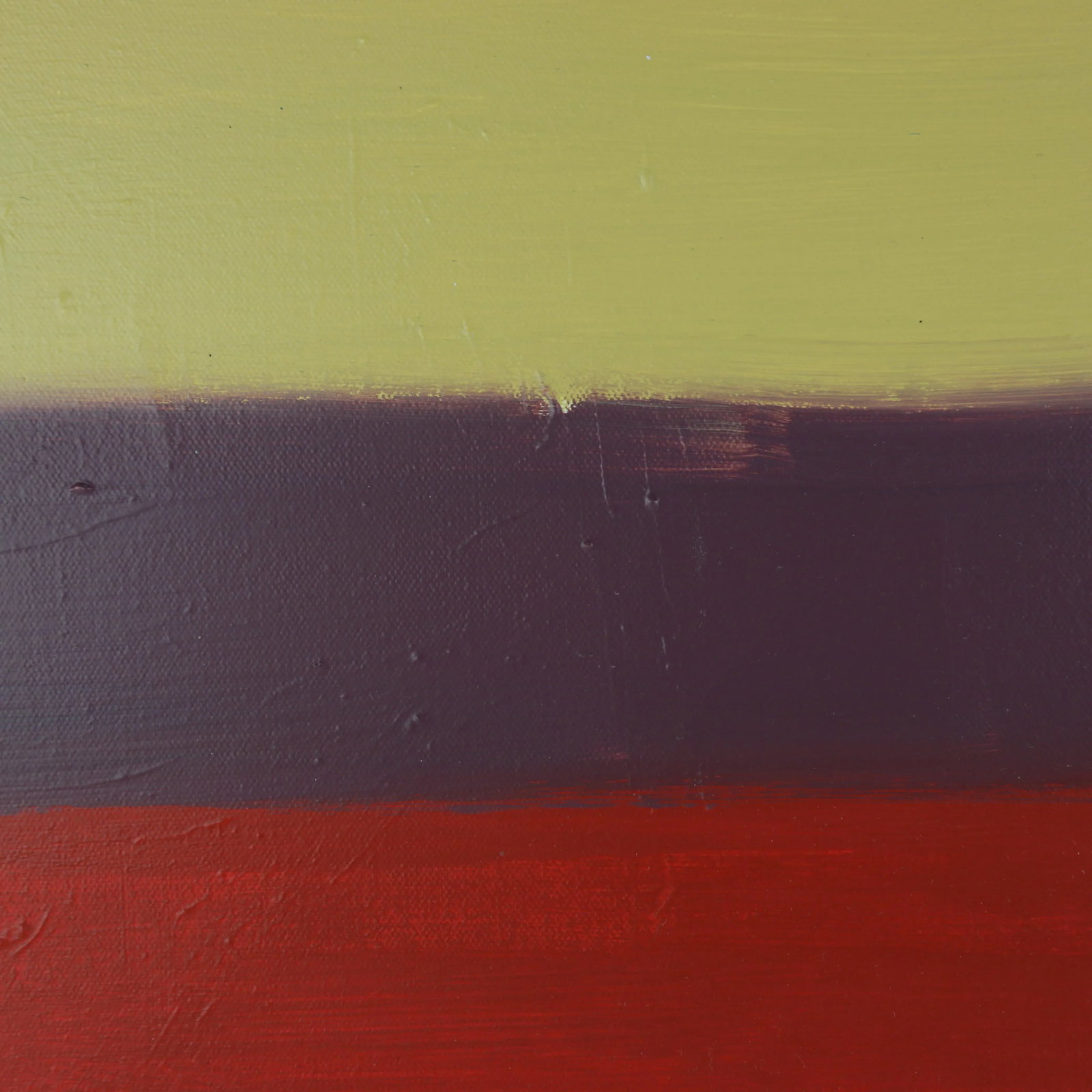 Triptych in Shades Contemporary Abstract Mixed-Media Painting - 3