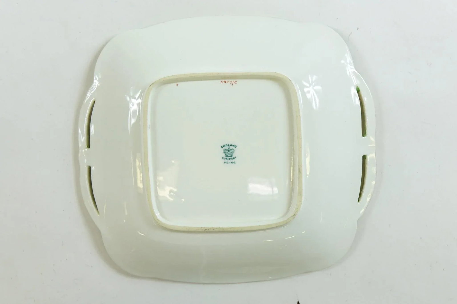 Circa 1750 Coalport Dish With Handles - 2