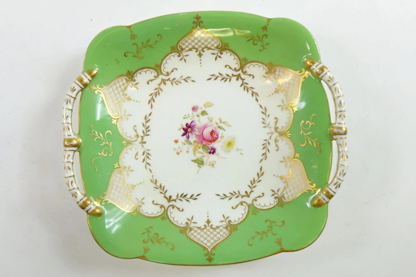 Circa 1750 Coalport Dish With Handles - 3