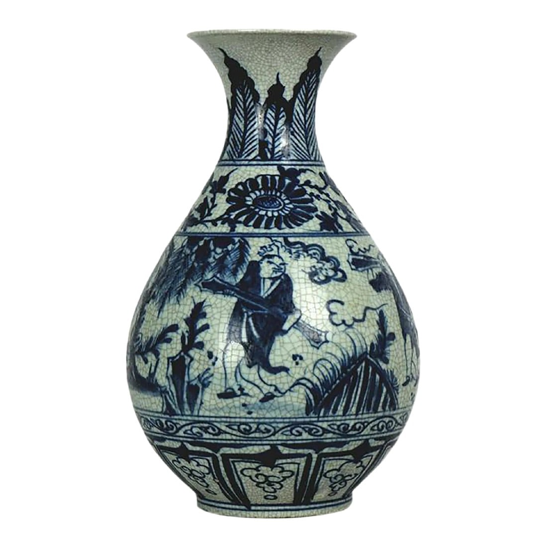18th Century Chinese Porcelain Vase (1 of 6)