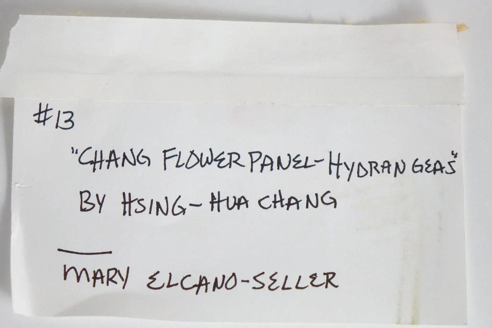 Late 20th Century Large Chang Flower Panel Signed Print - 7