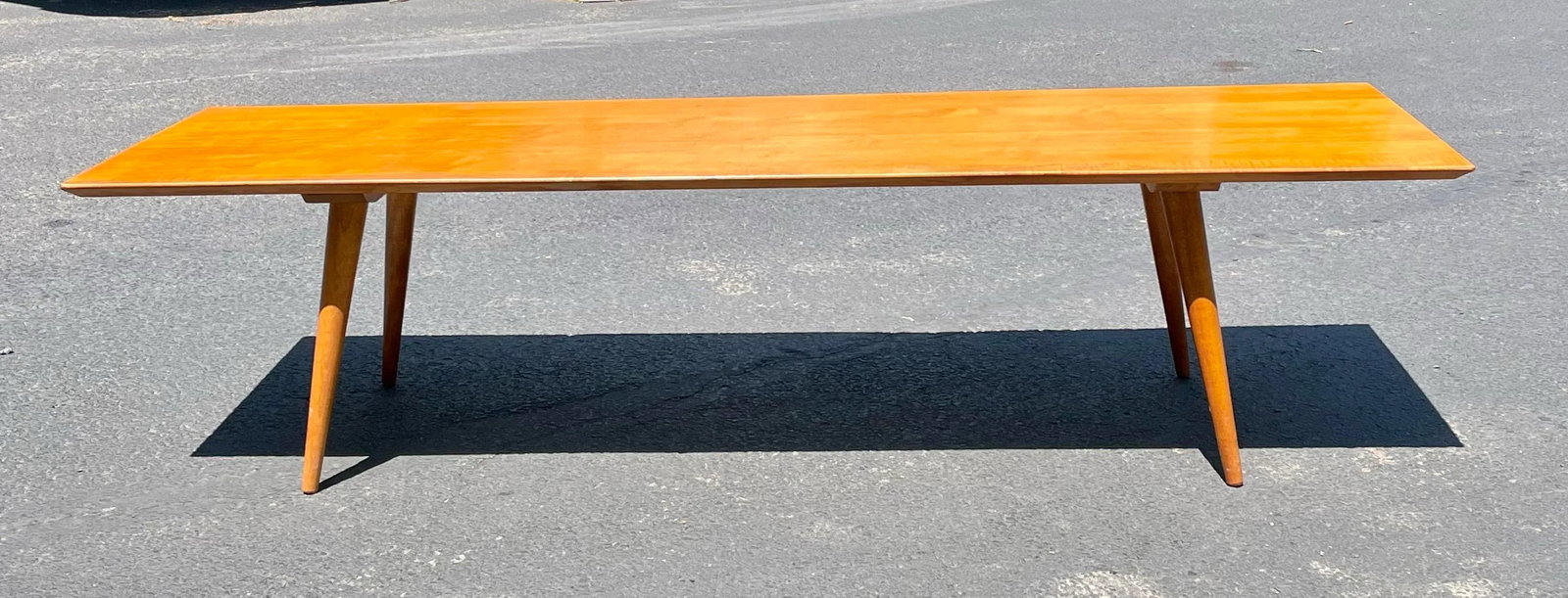 Paul McCobb Midcentury Modern Planner Group Maple Coffee Table - 2