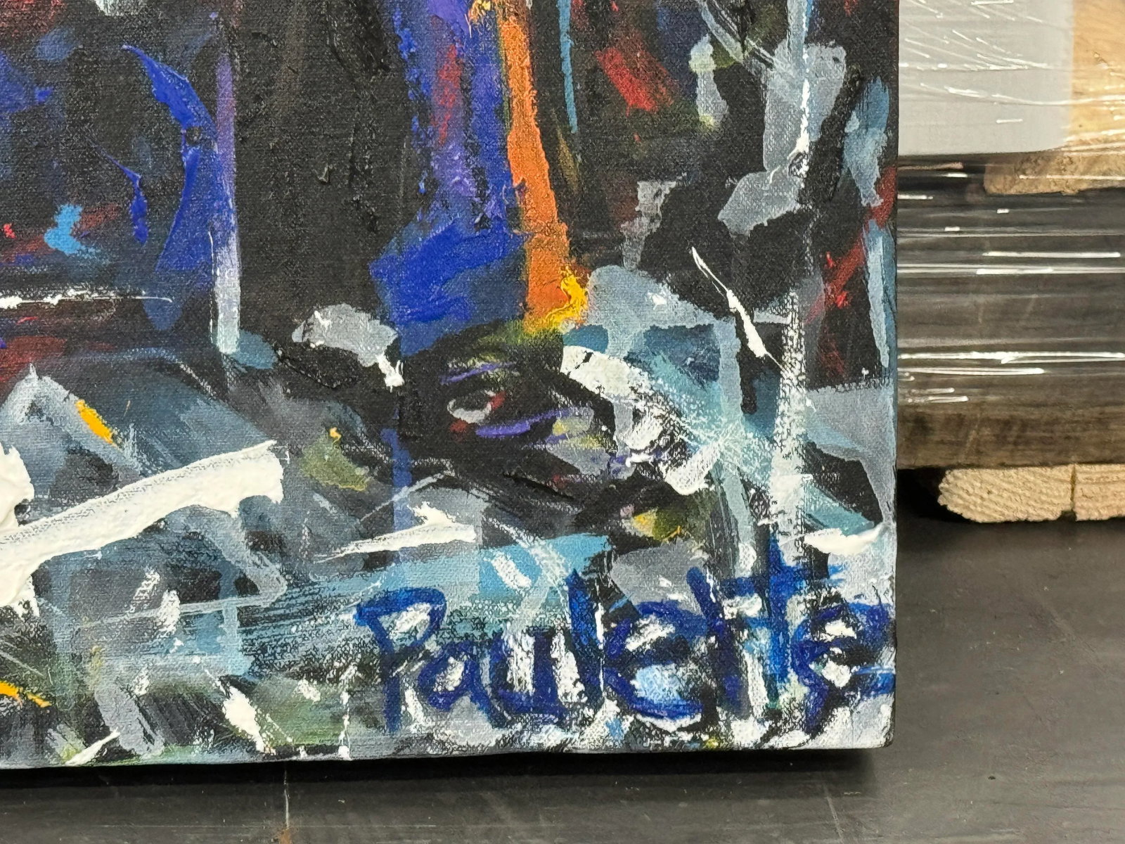 Ma Rainey and Her Georgia Jazz Band by Kent Paulette, Original Acrylic Painting on Canvas - 7