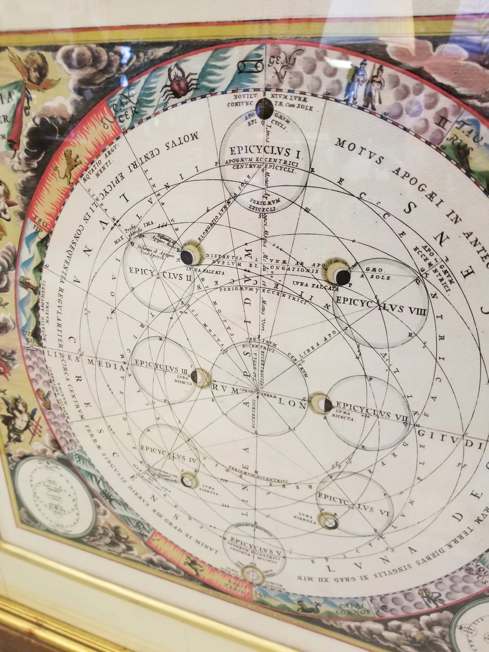Custom Frame Celestial Map - 10