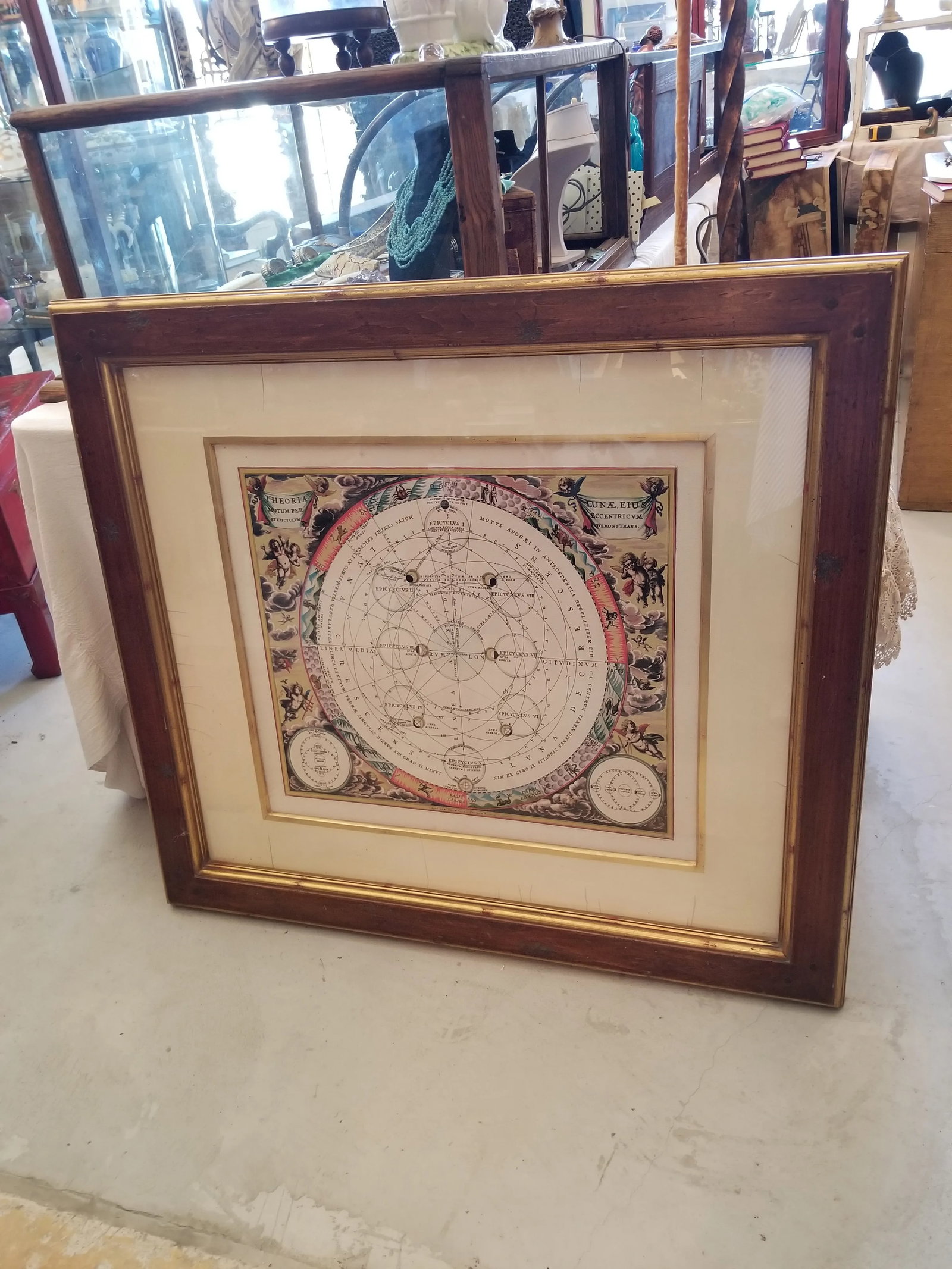 Custom Frame Celestial Map - 9