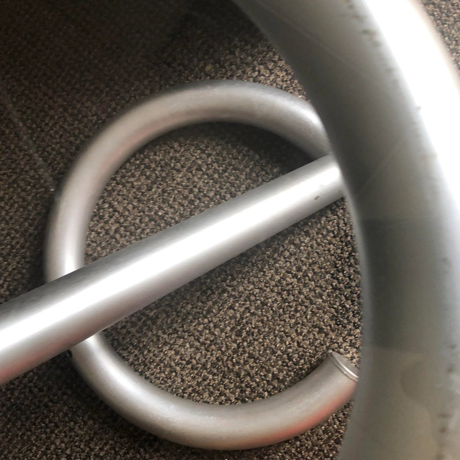 1980s Contemporary Chrome Side Table - 2