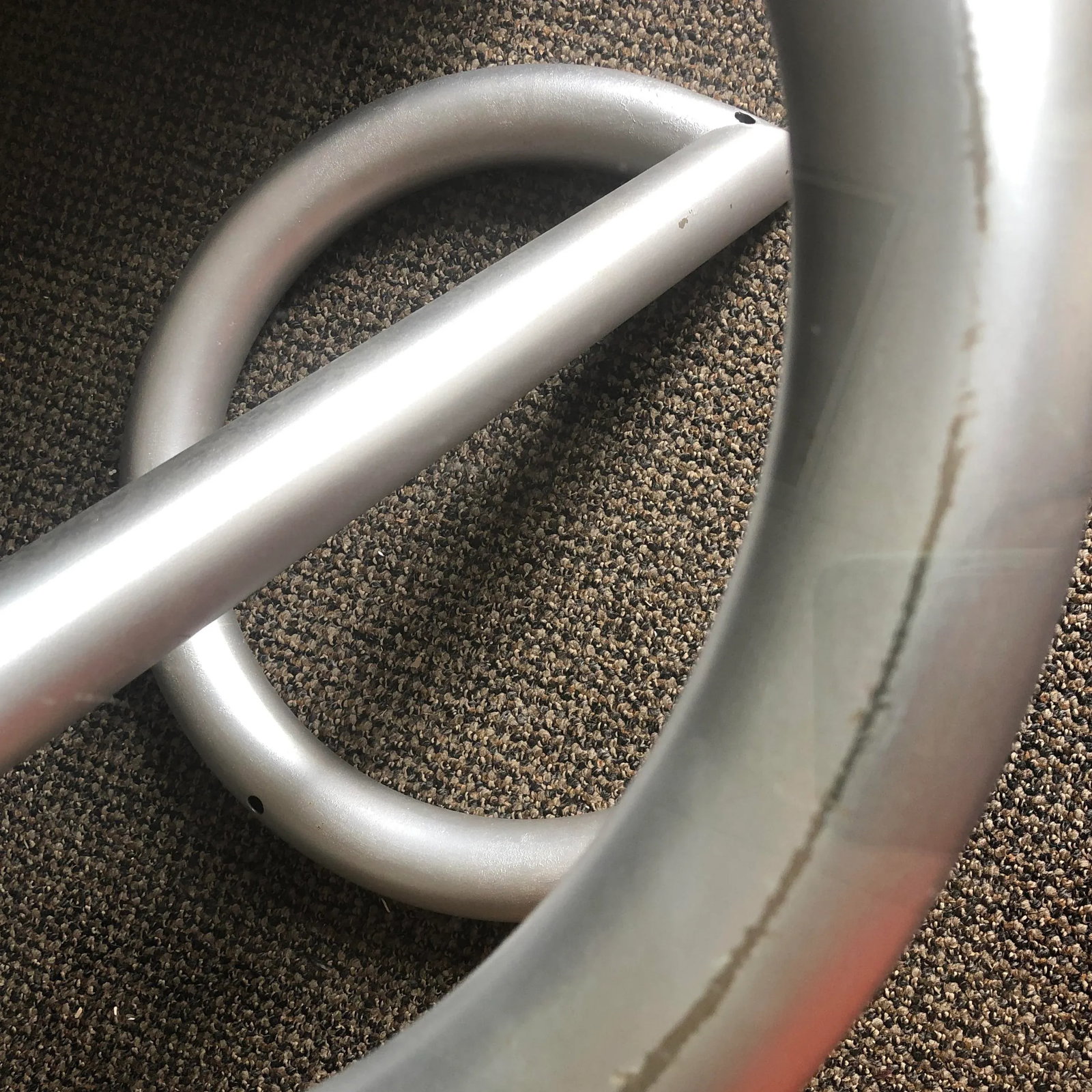 1980s Contemporary Chrome Side Table - 4