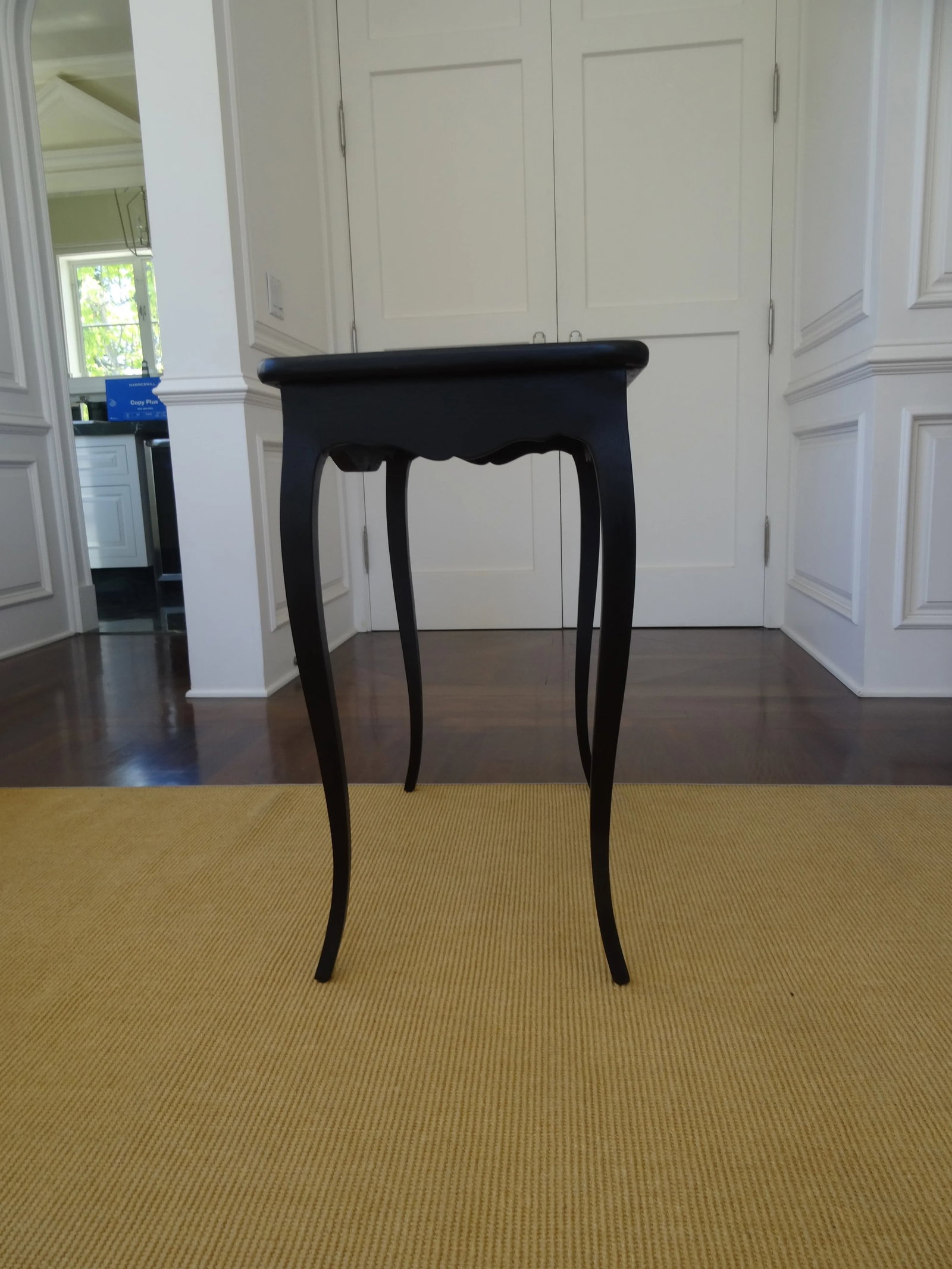 Vintage Ebonized Tea Table - 3