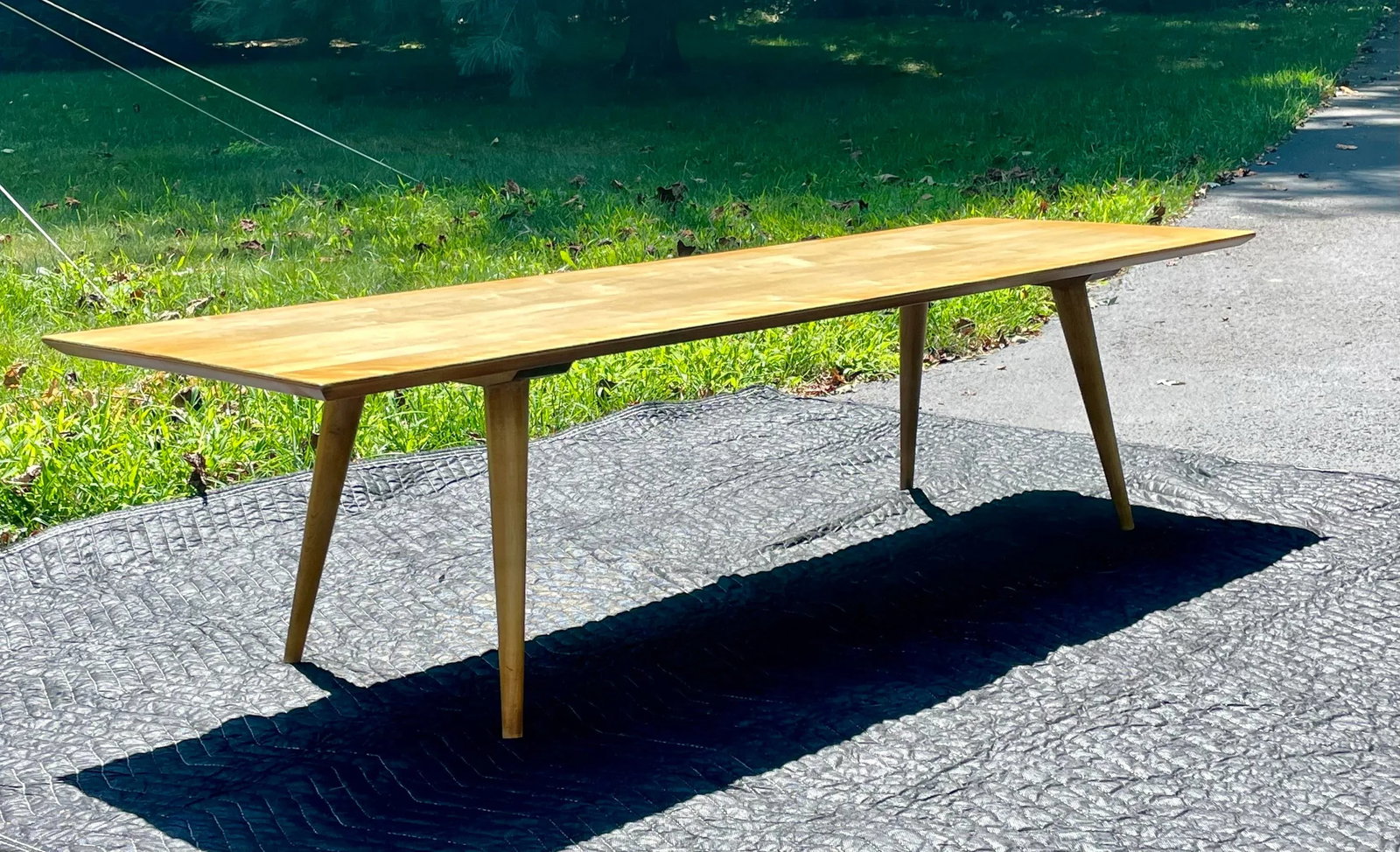 Paul McCobb Mid-Century Modern Planner Group Maple Coffee Table - Restored - 4