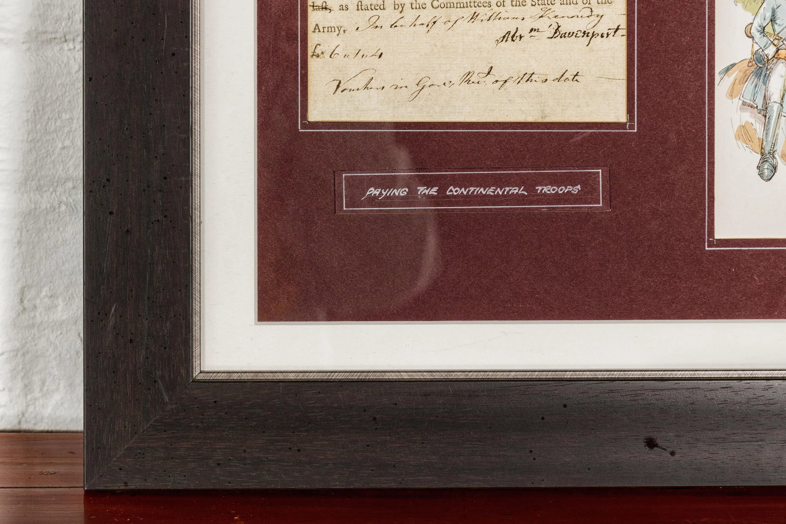 American Revolutionary 1780s War Bond, State of Connecticut in Custom Frame - 9