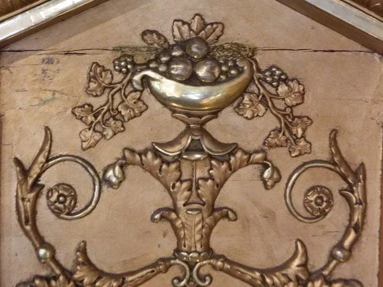 Swedish Empire Gilt Wood Mirror, Early 19th Century - 5