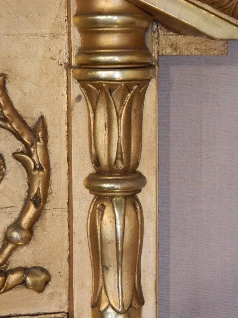 Swedish Empire Gilt Wood Mirror, Early 19th Century - 6