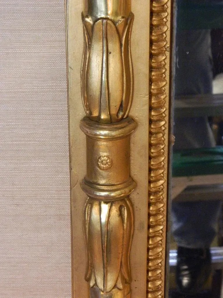 Swedish Empire Gilt Wood Mirror, Early 19th Century - 8
