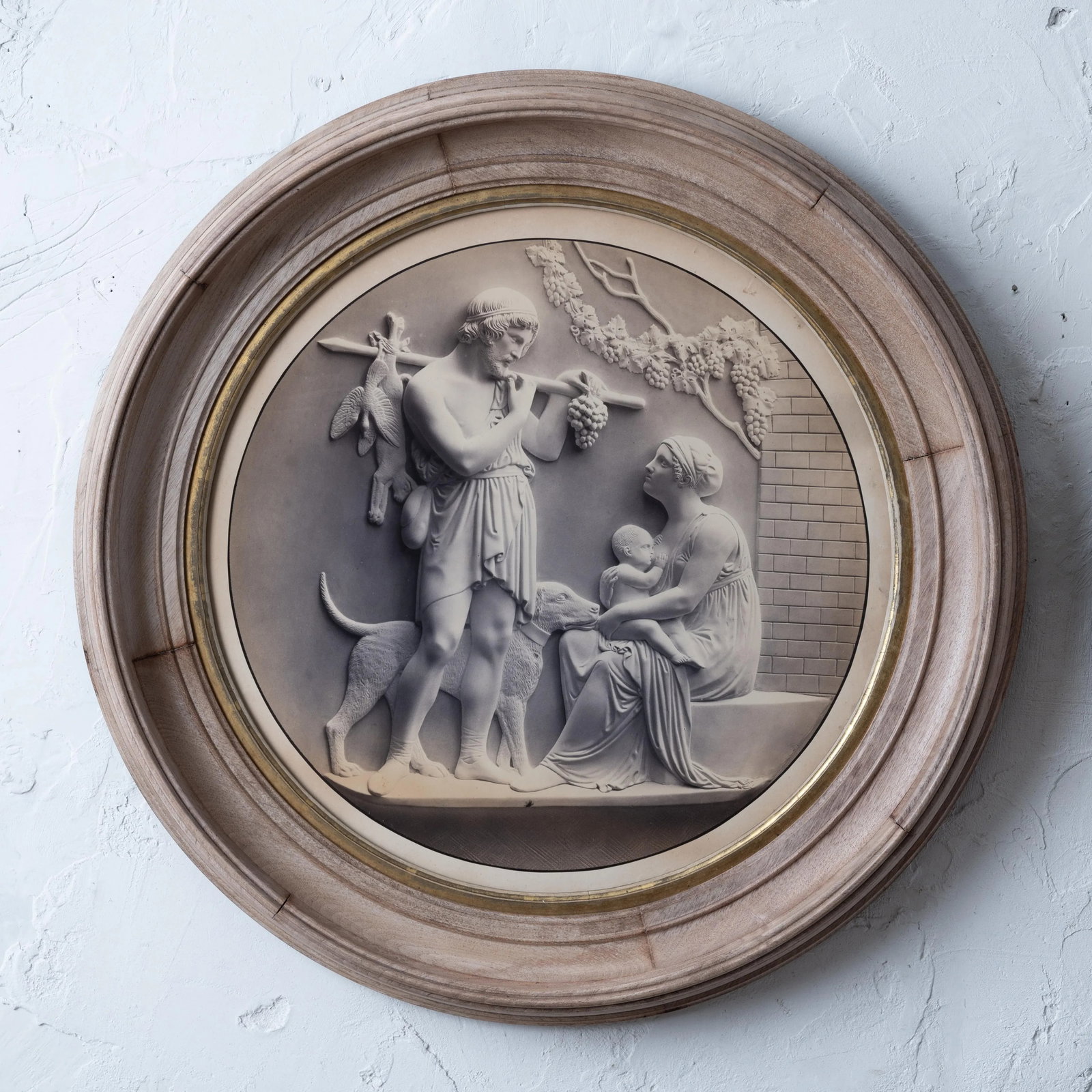 A Pair Bertel Thorvaldsen Roundels, C.1890 - 3