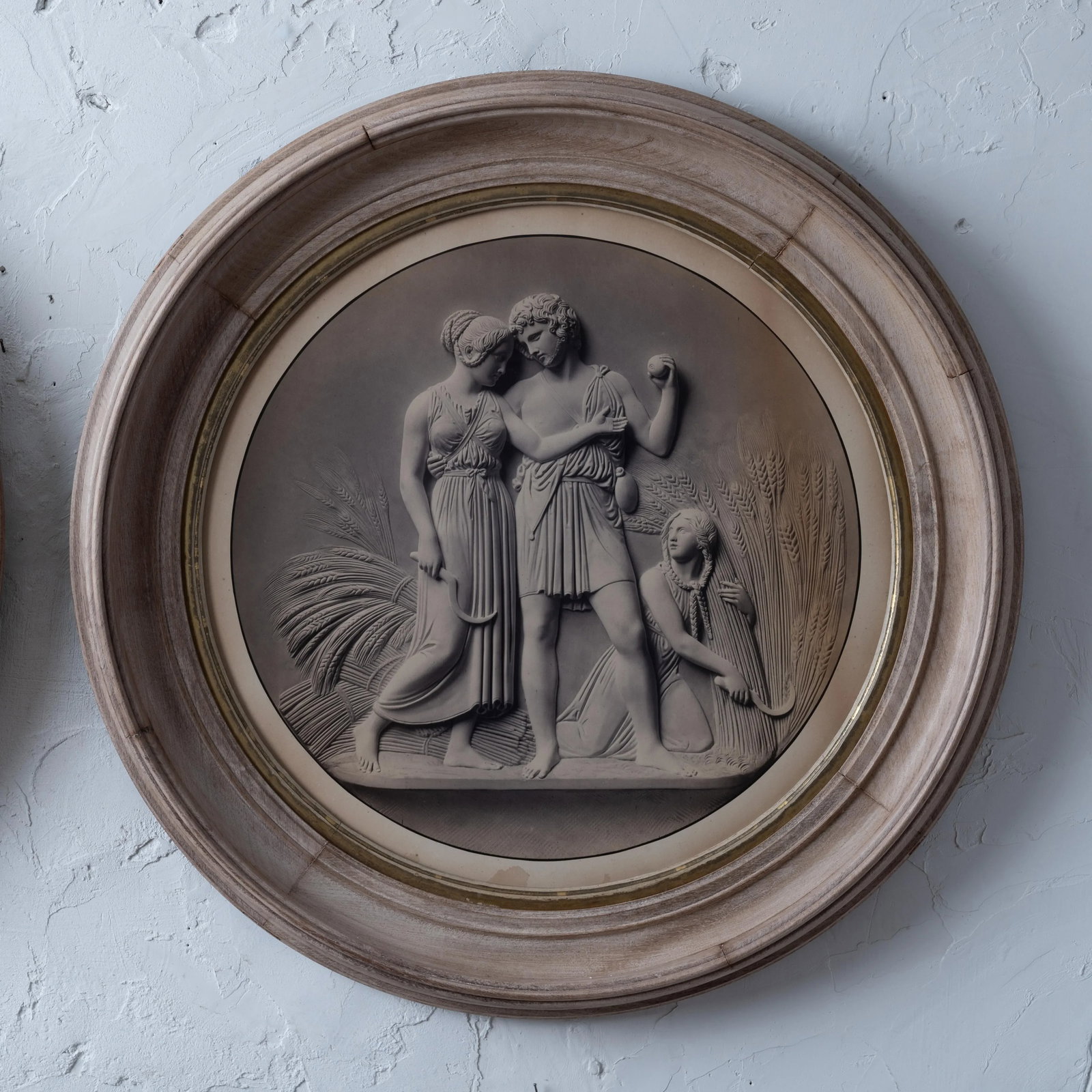 A Pair Bertel Thorvaldsen Roundels, C.1890 - 4