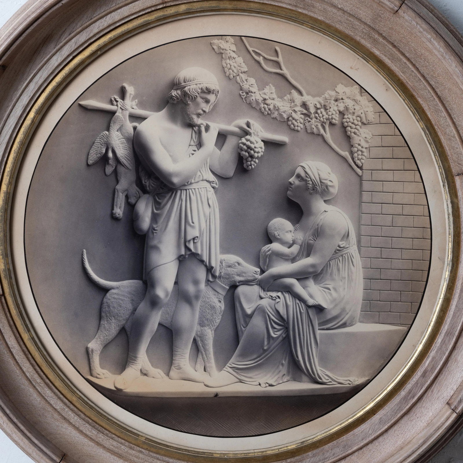 A Pair Bertel Thorvaldsen Roundels, C.1890 - 5