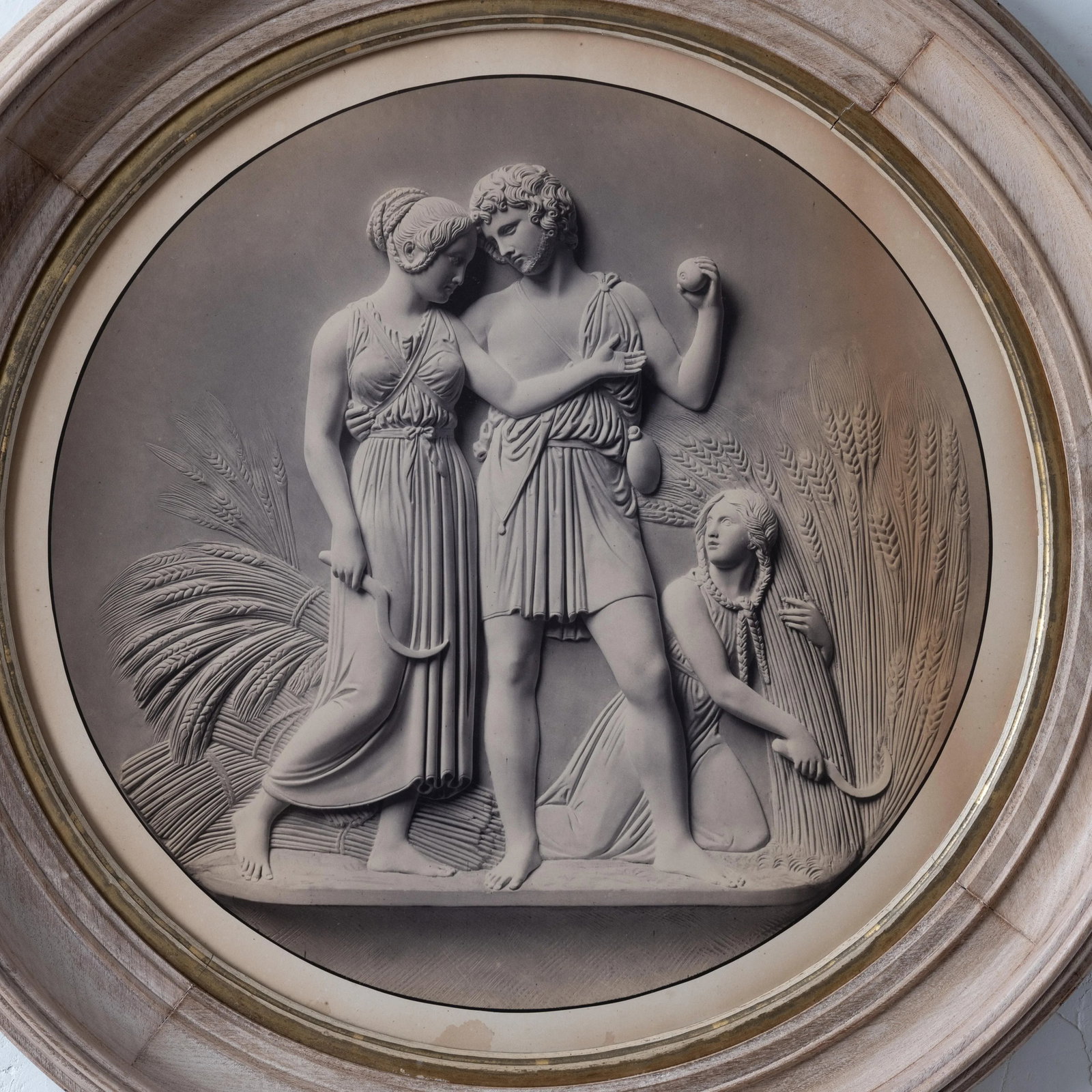 A Pair Bertel Thorvaldsen Roundels, C.1890 - 6
