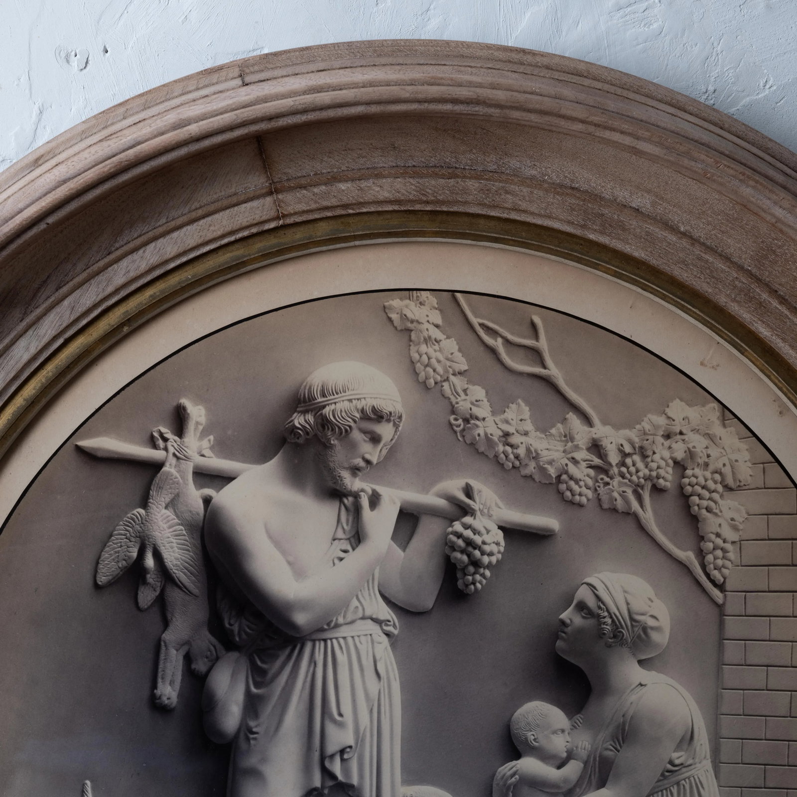 A Pair Bertel Thorvaldsen Roundels, C.1890 - 7