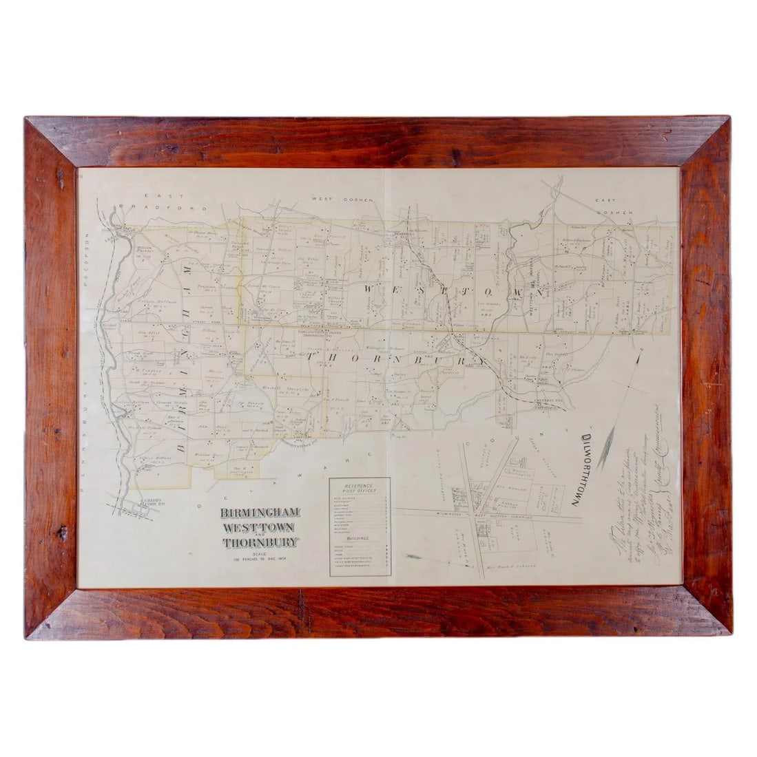 1883 Map of Birmingham, Westtown and Thornbury, Chester County, Pennsylvania - 6