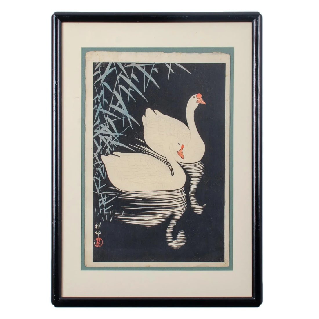 Ohara Koson (Shoson) Japanese Woodblock Prints - a Pair - 3