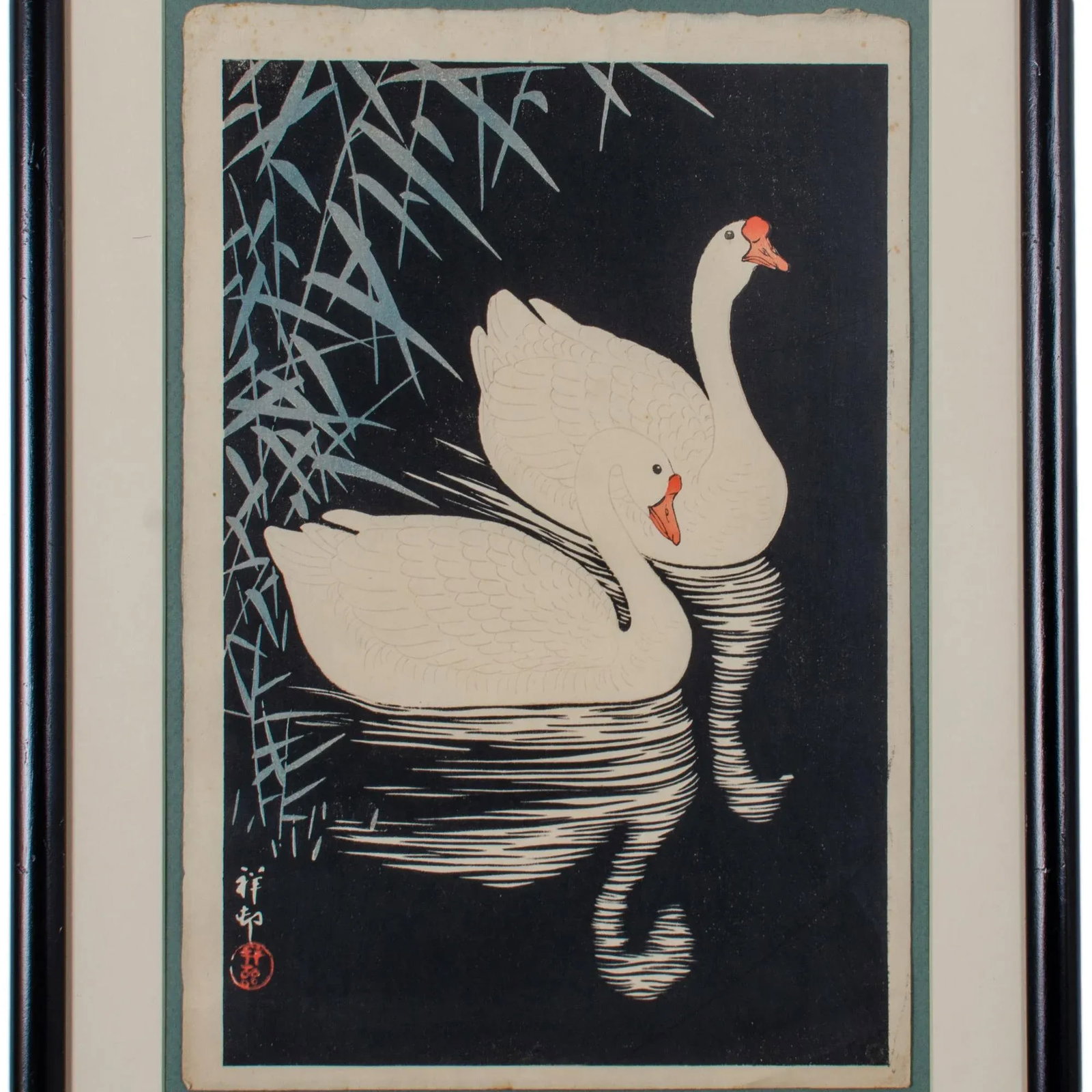 Ohara Koson (Shoson) Japanese Woodblock Prints - a Pair - 5