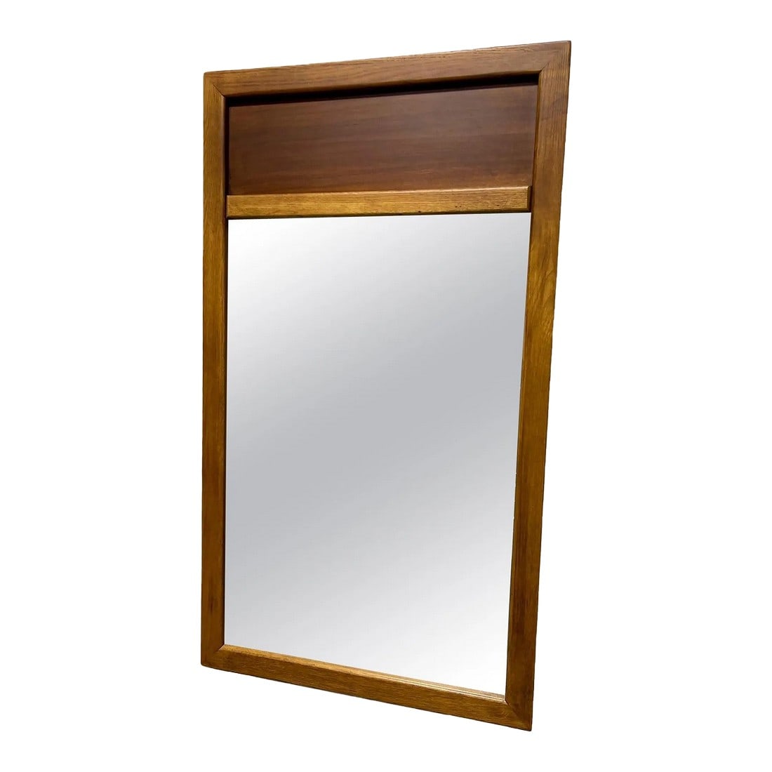 Walnut Mirror, Late 20th Century (1 of 6)