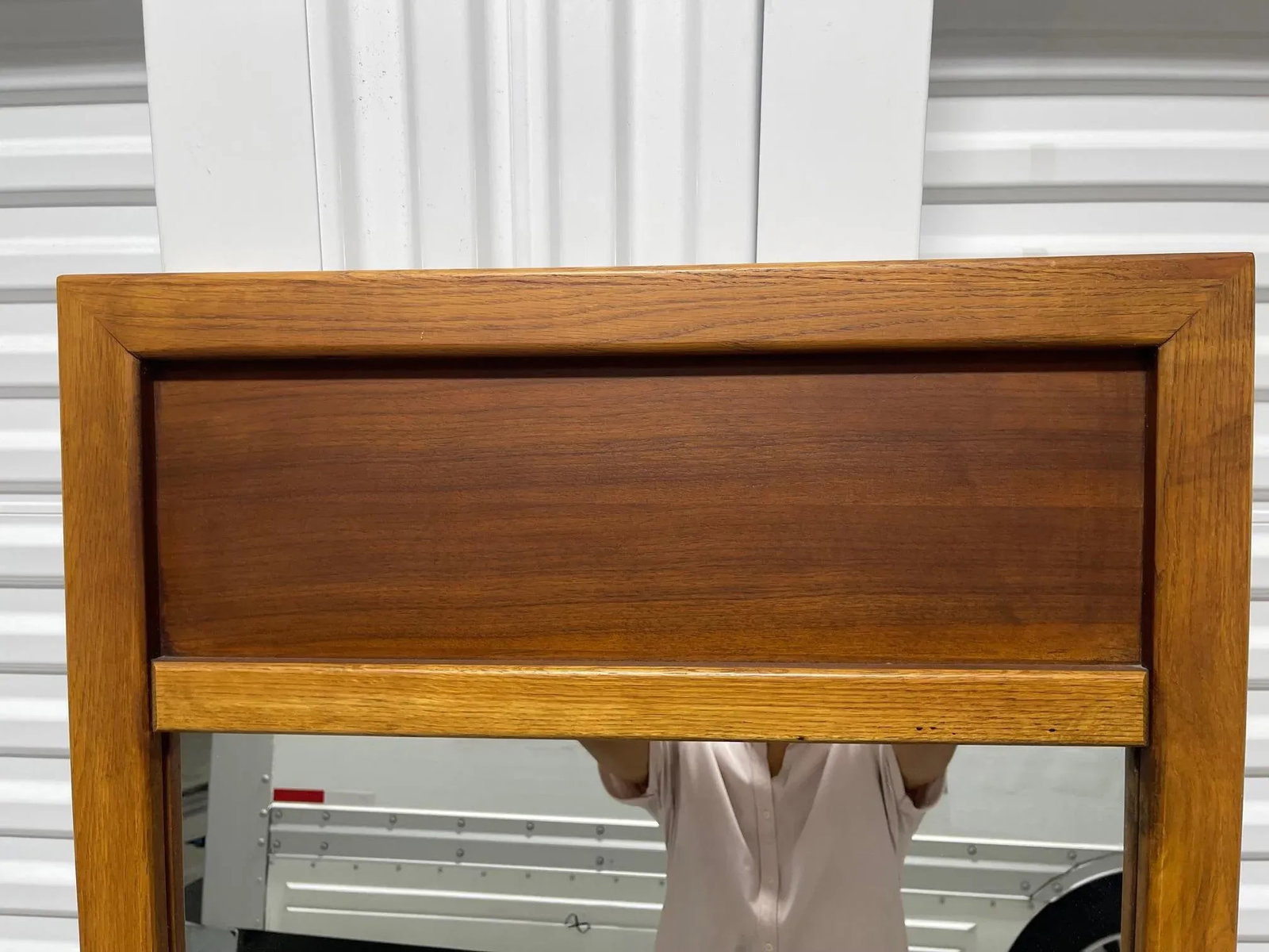Walnut Mirror, Late 20th Century - 4