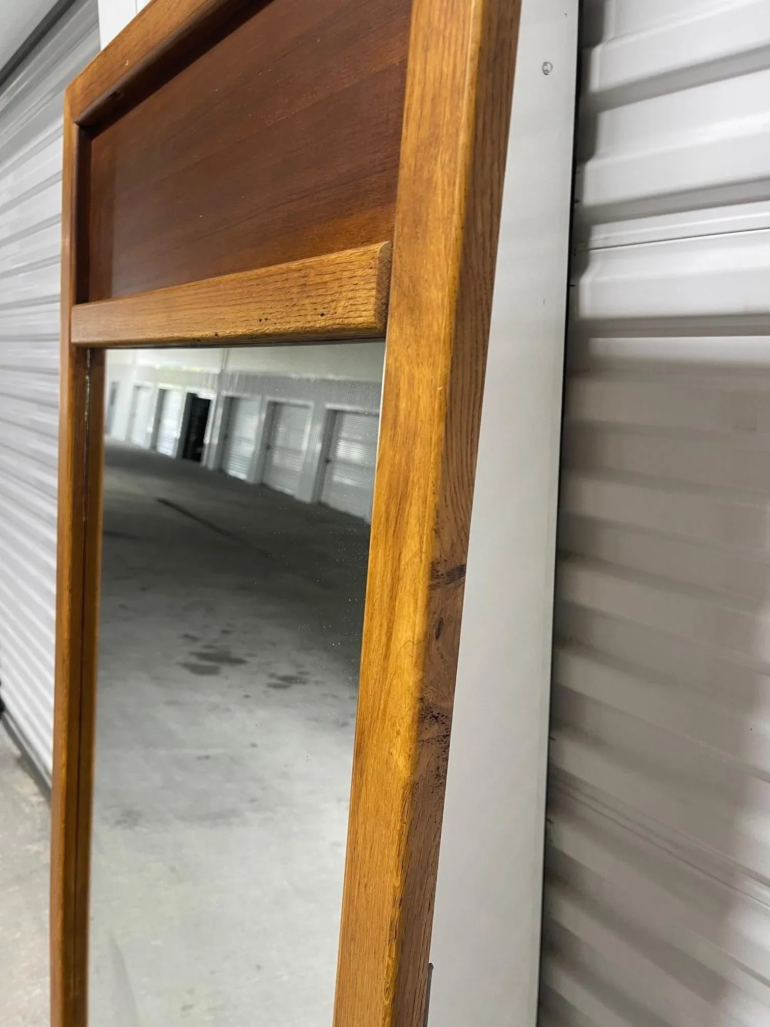 Walnut Mirror, Late 20th Century - 5
