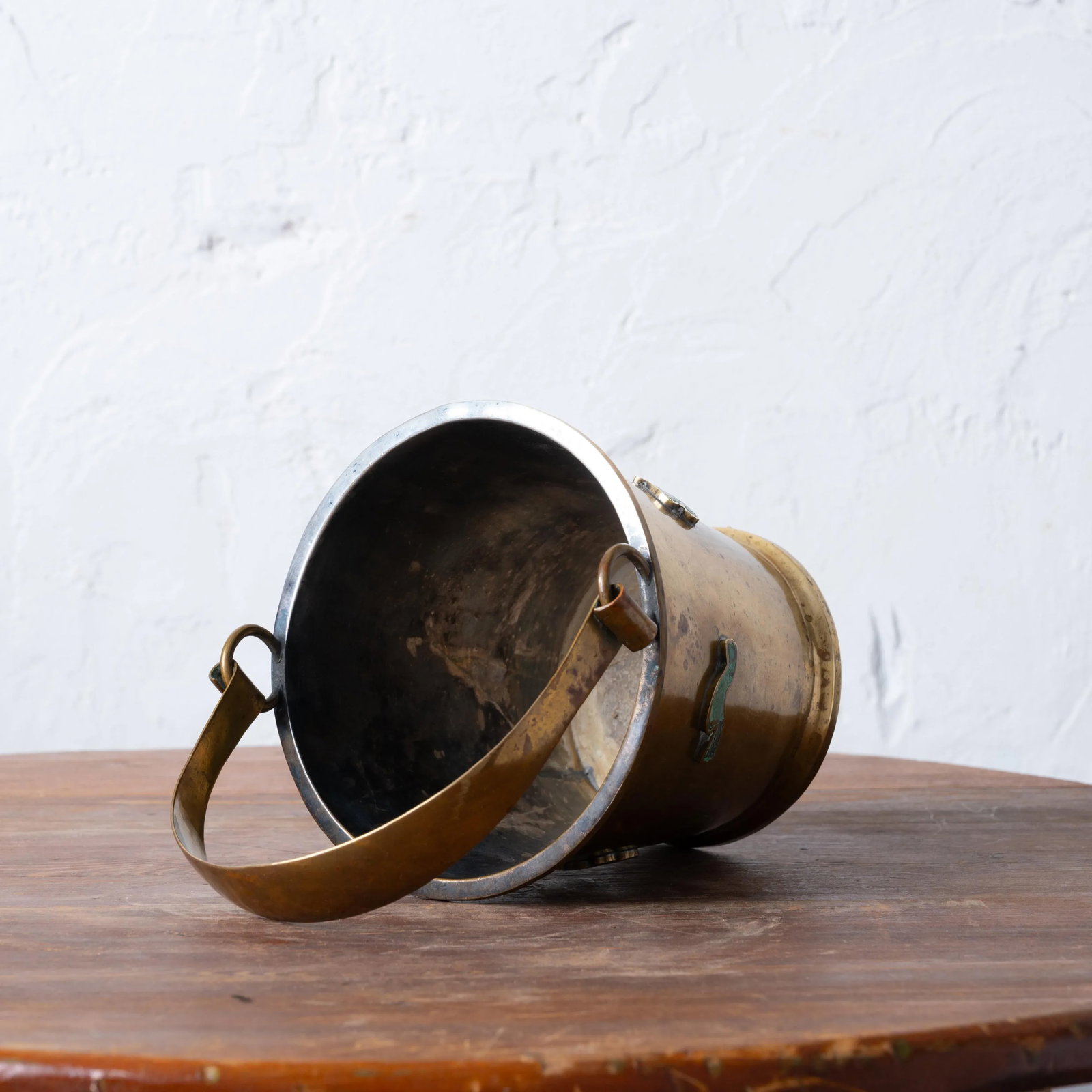 Los Castillo Brass and Turquoise Ice Bucket - 5
