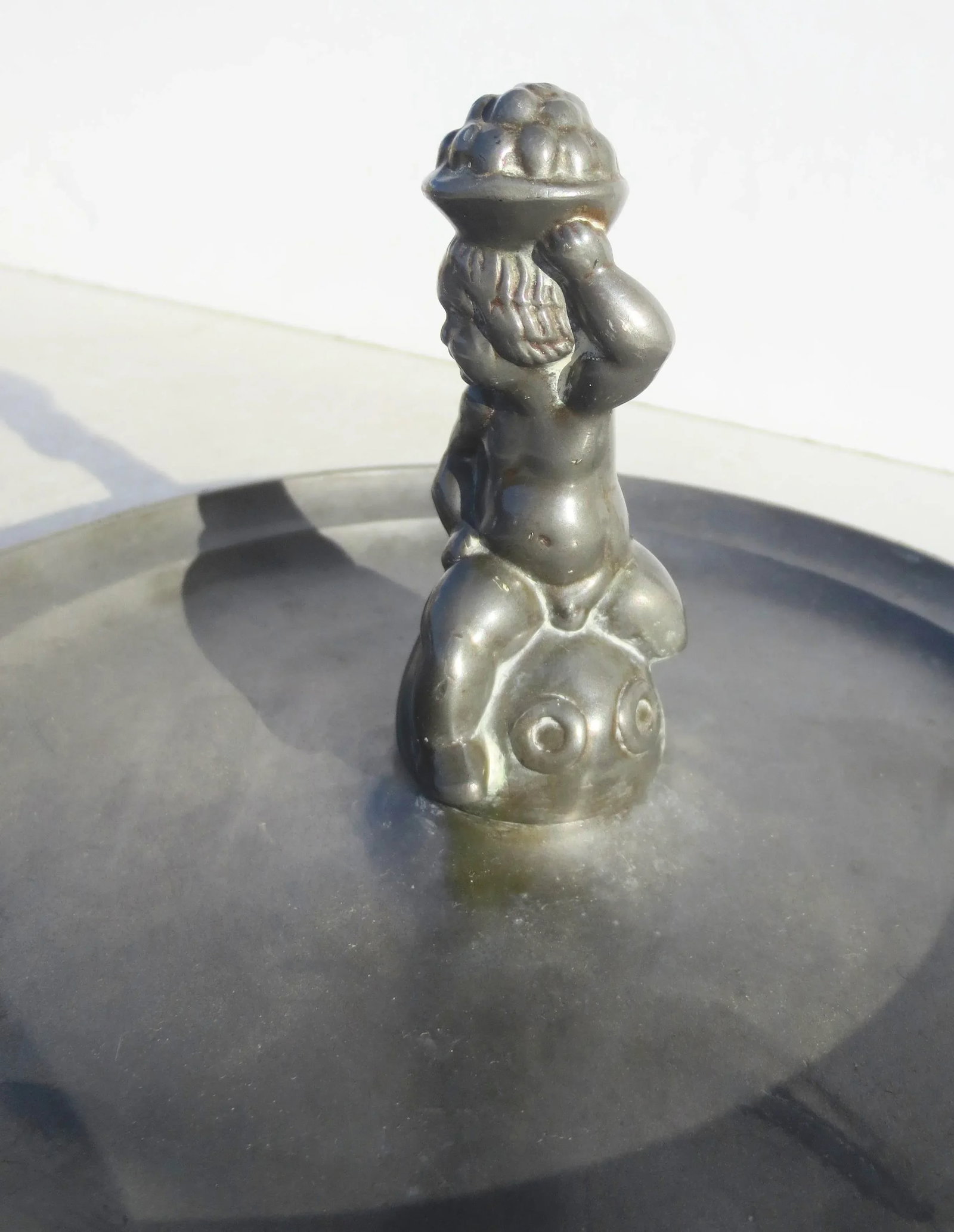 Just Andersen Pewter Center Dish Danish Art Deco - 5