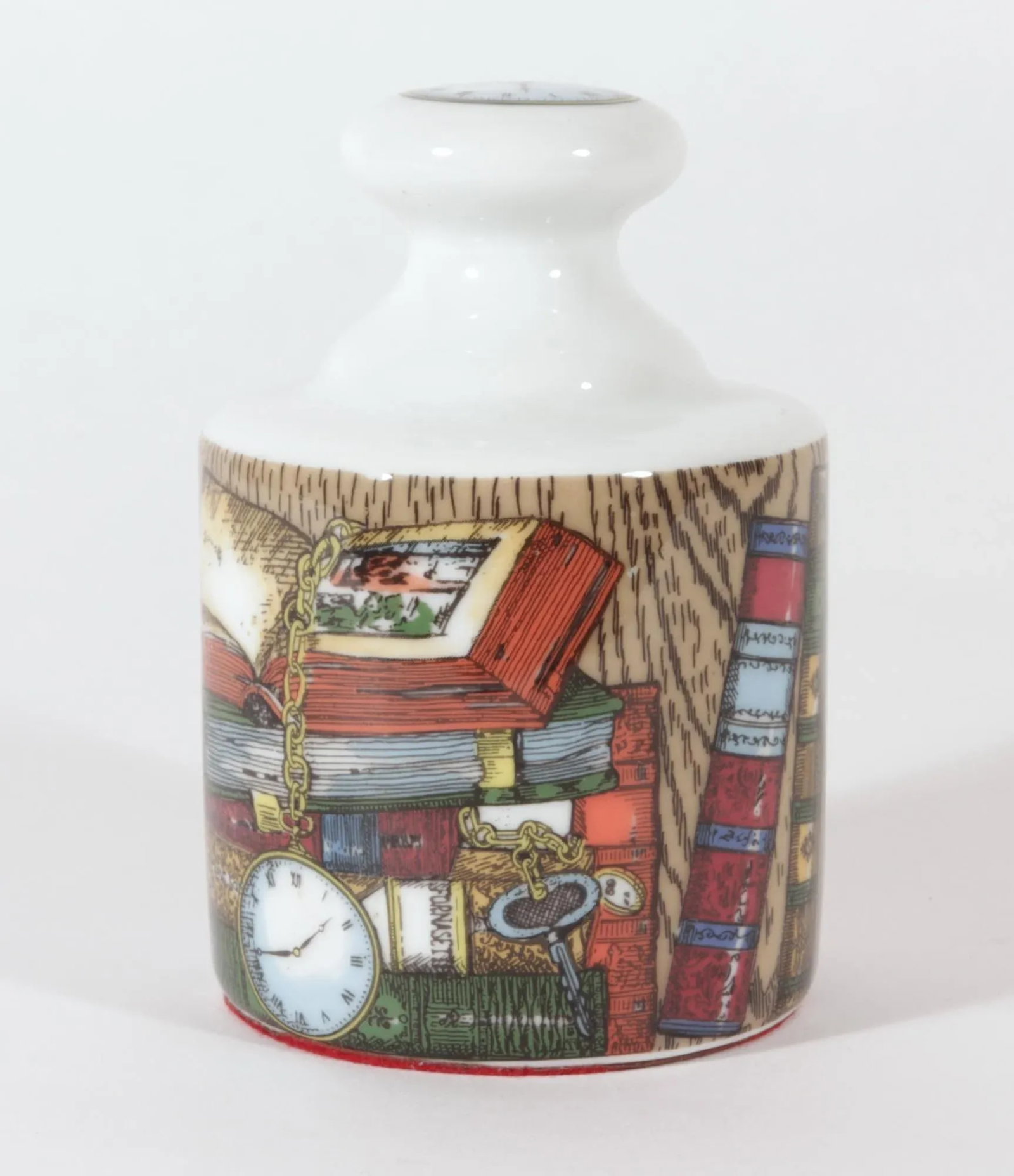 Rosenthal Fornasetti Porcelain Paperweight, Rosenthal Classic, Libreria Pattern, (Library) - 2