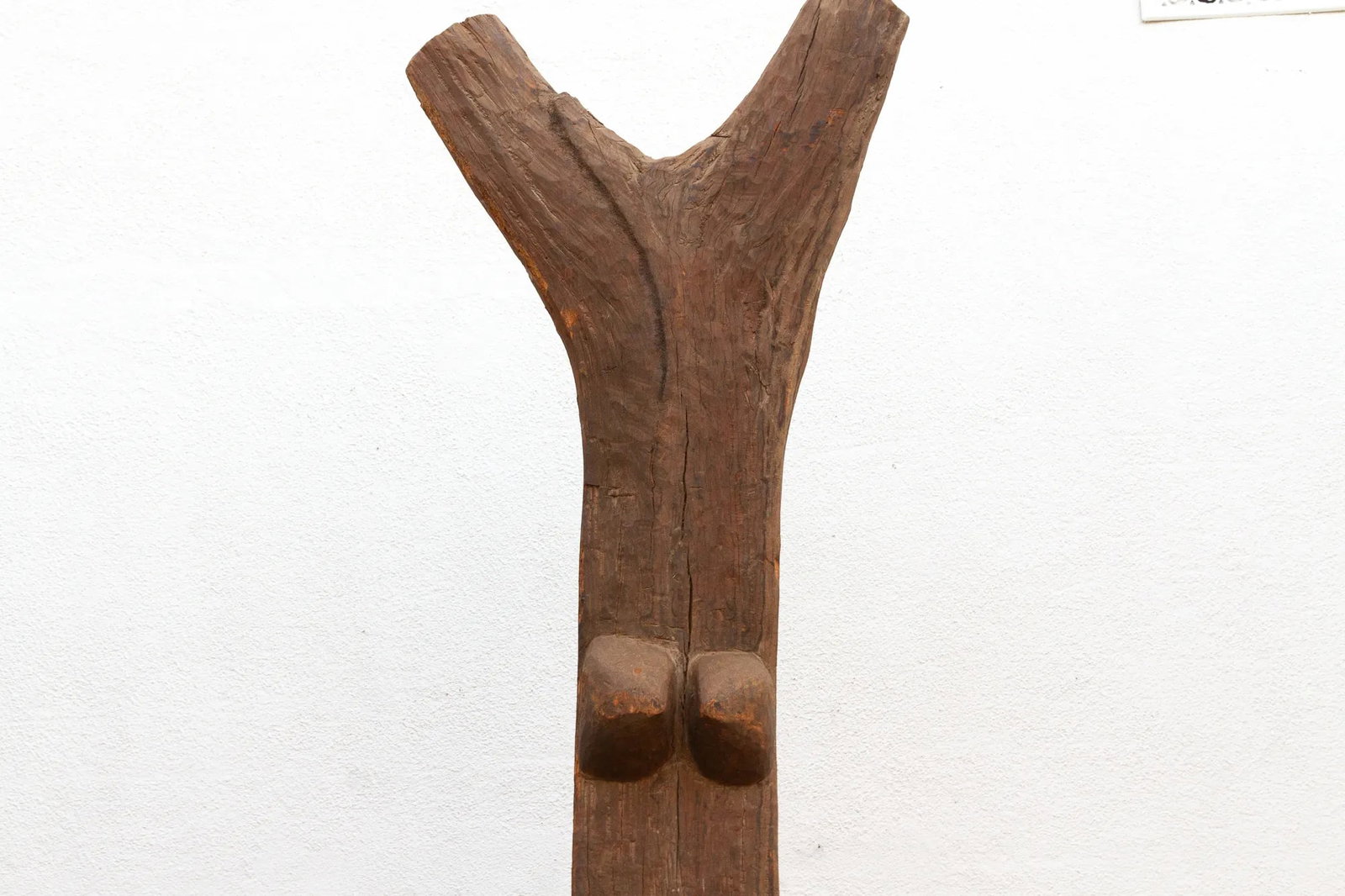 Rare Symbolic African Dogon House Post - 4