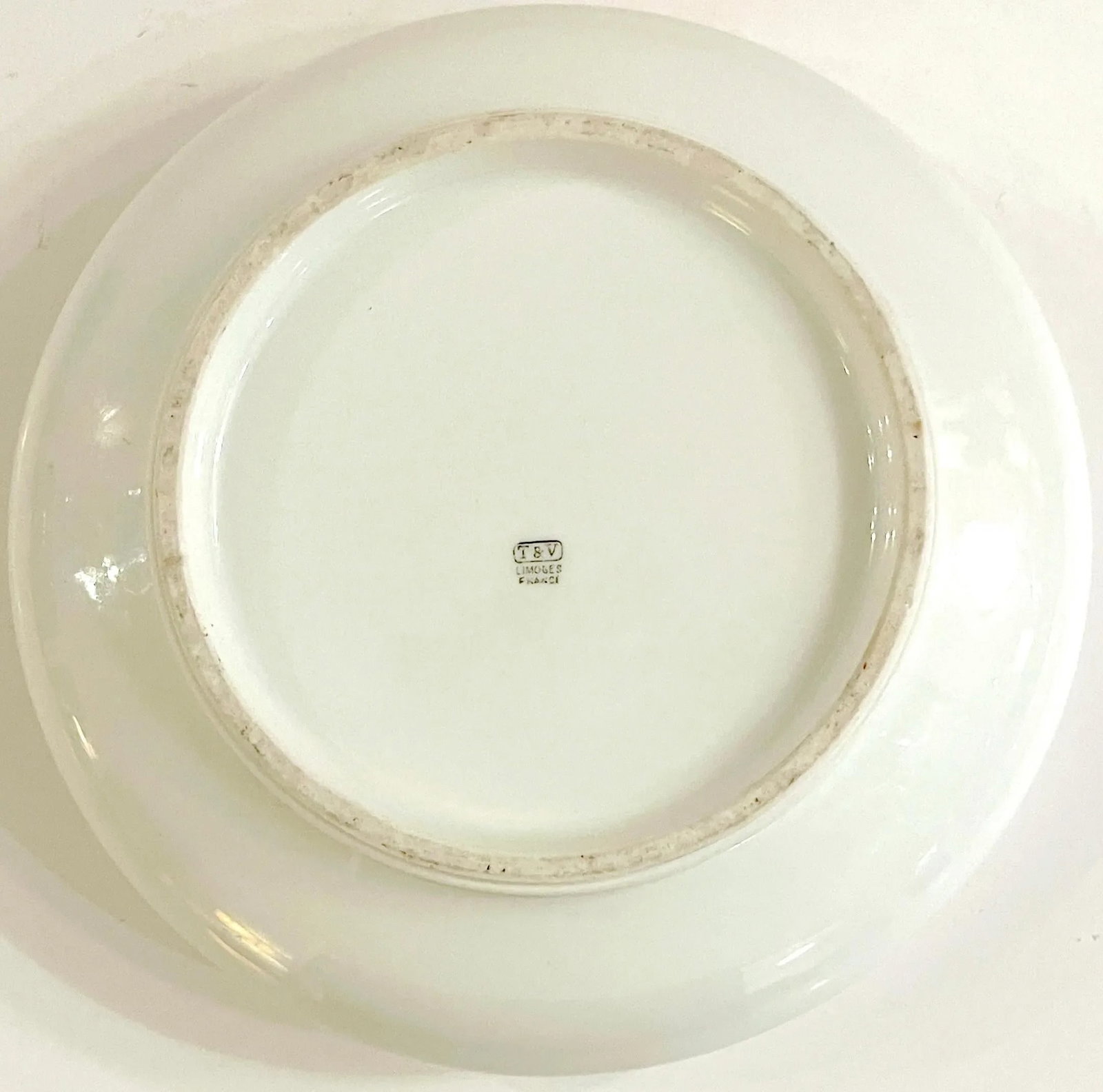 T & V Limoges Black & White Egyptomania Scarab Motif Box - 8
