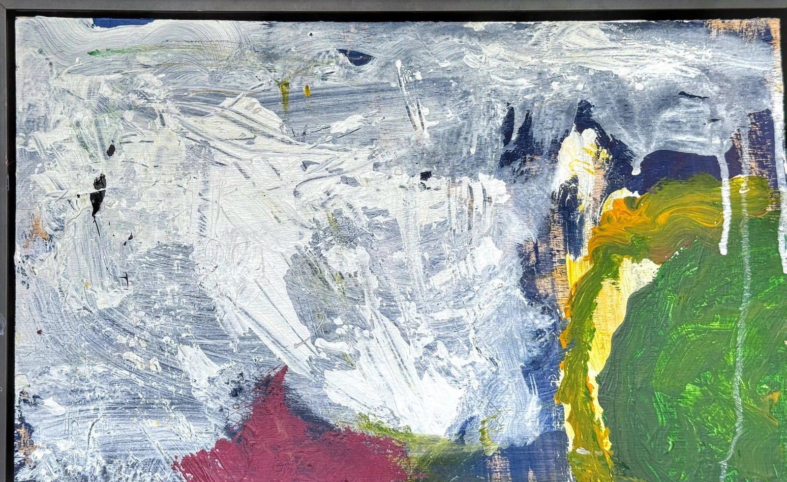 Abstract III, Diptych' by Beverly Myers Modern Painter, School of Wolf Kahn - a Pair - 2
