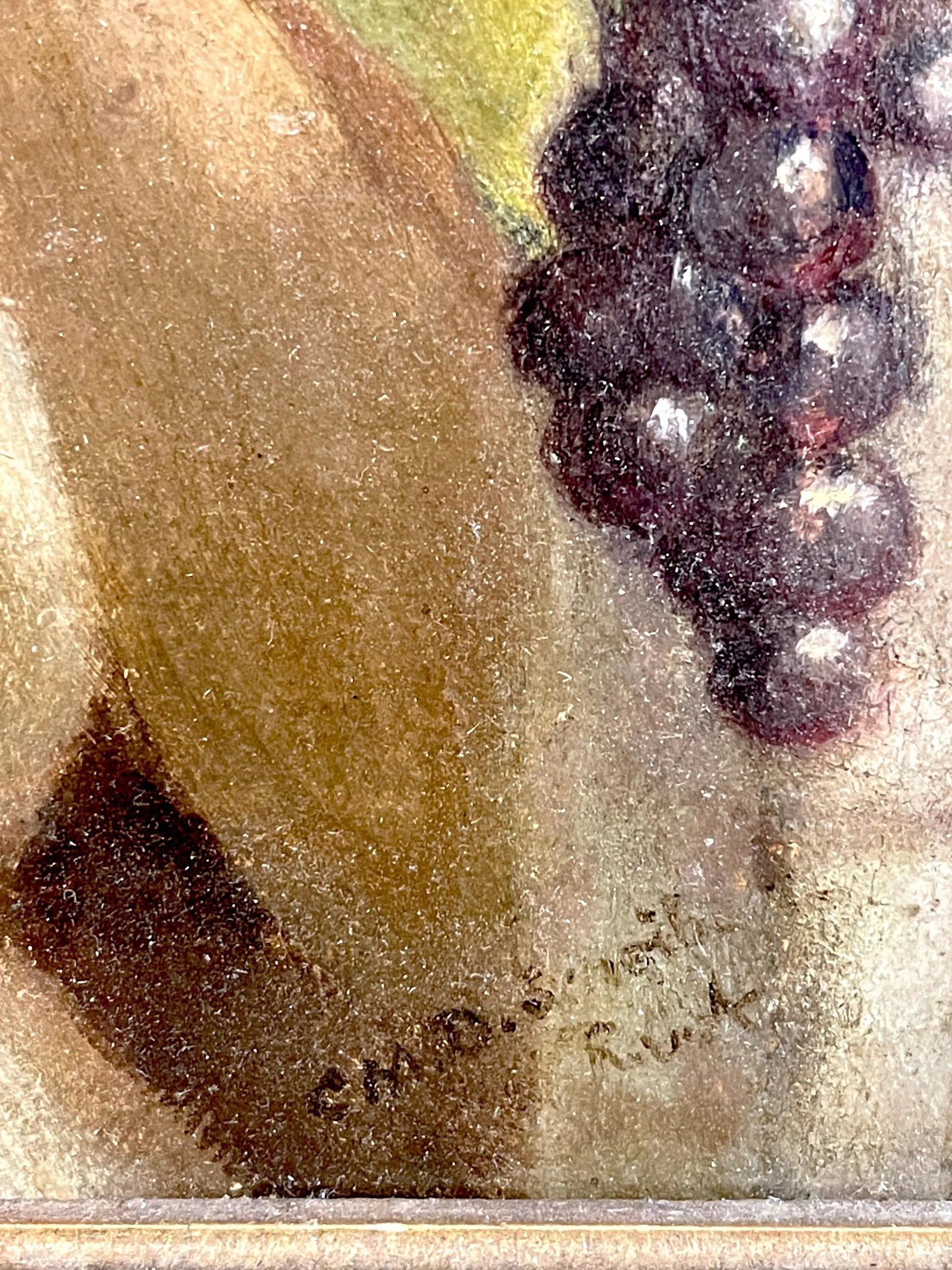19th Century Portrait of a Goddess of Wine, Signed - 9