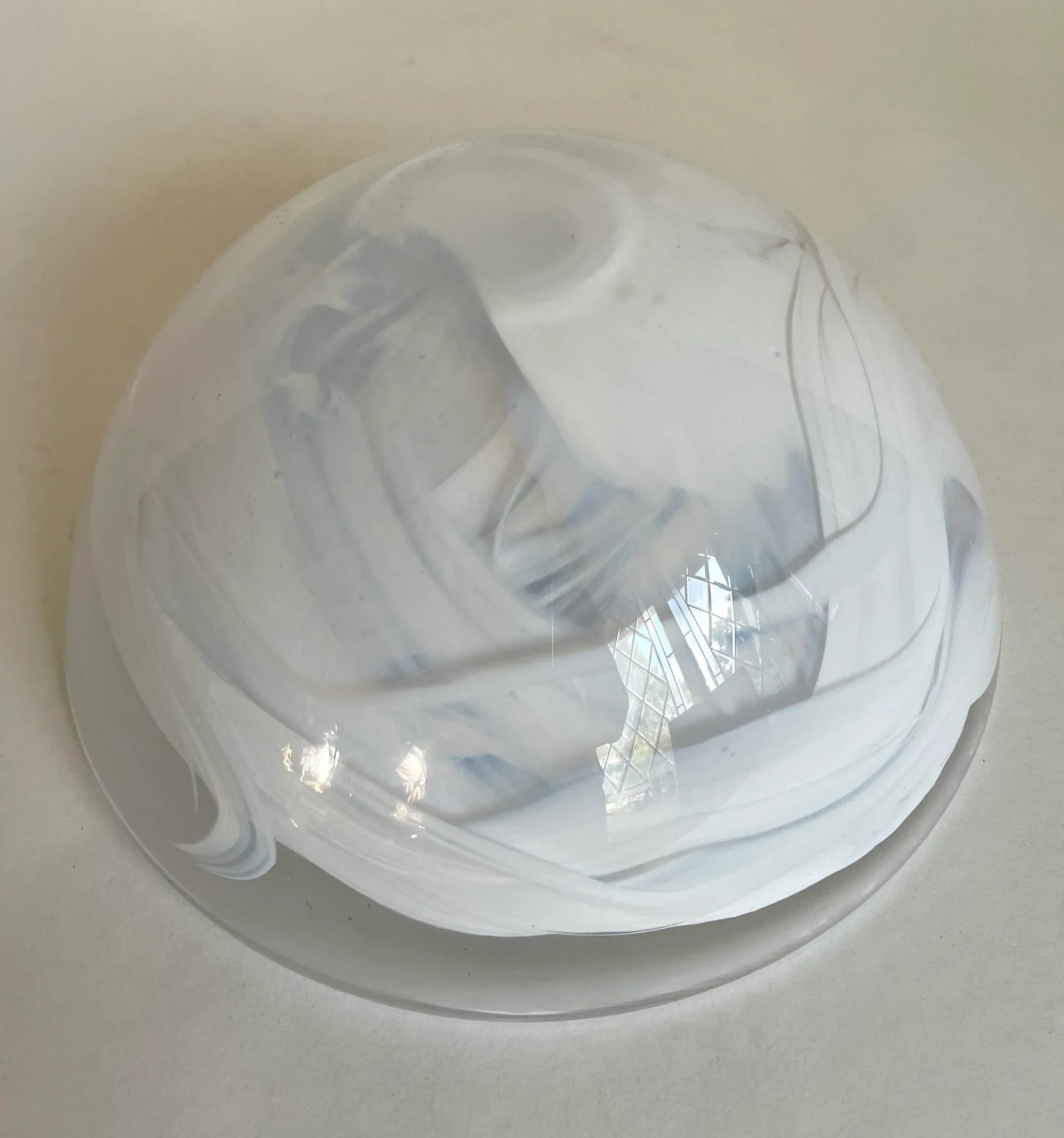 Swedish Kosta Boda "Atoll" Art Glass Bowl Designed by Anna Ehrner - 9