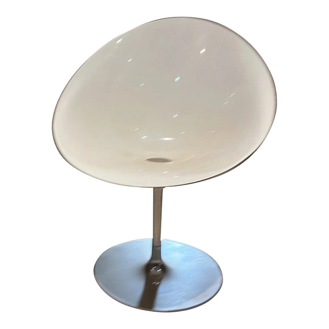 Philippe Starck for Kartell White Swivel Eros Chair Italy (1 of 12)