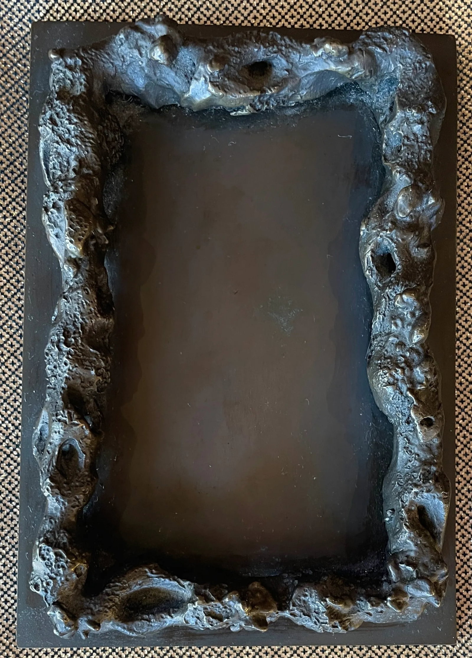 Signed Mattia Bonette Bronze Vide Poche "Grotto" Circa 2015 - 2